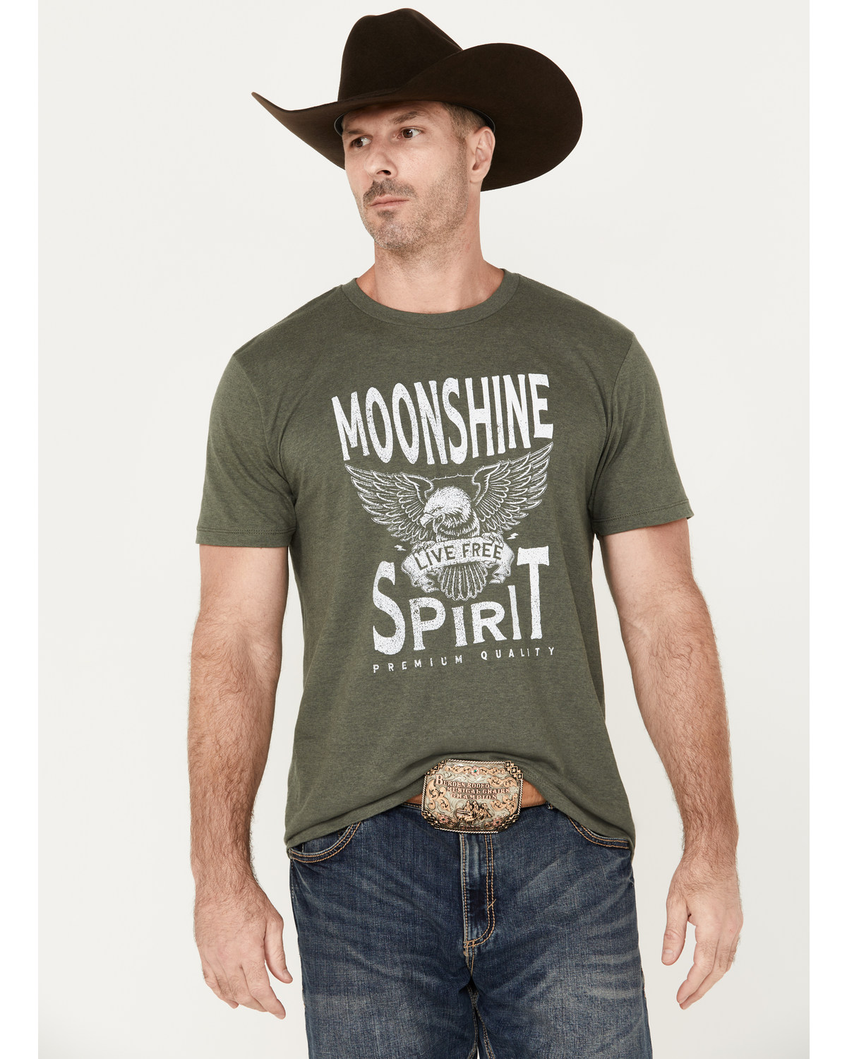 Moonshine Spirit Men's Inflight Short Sleeve Graphic T-Shirt
