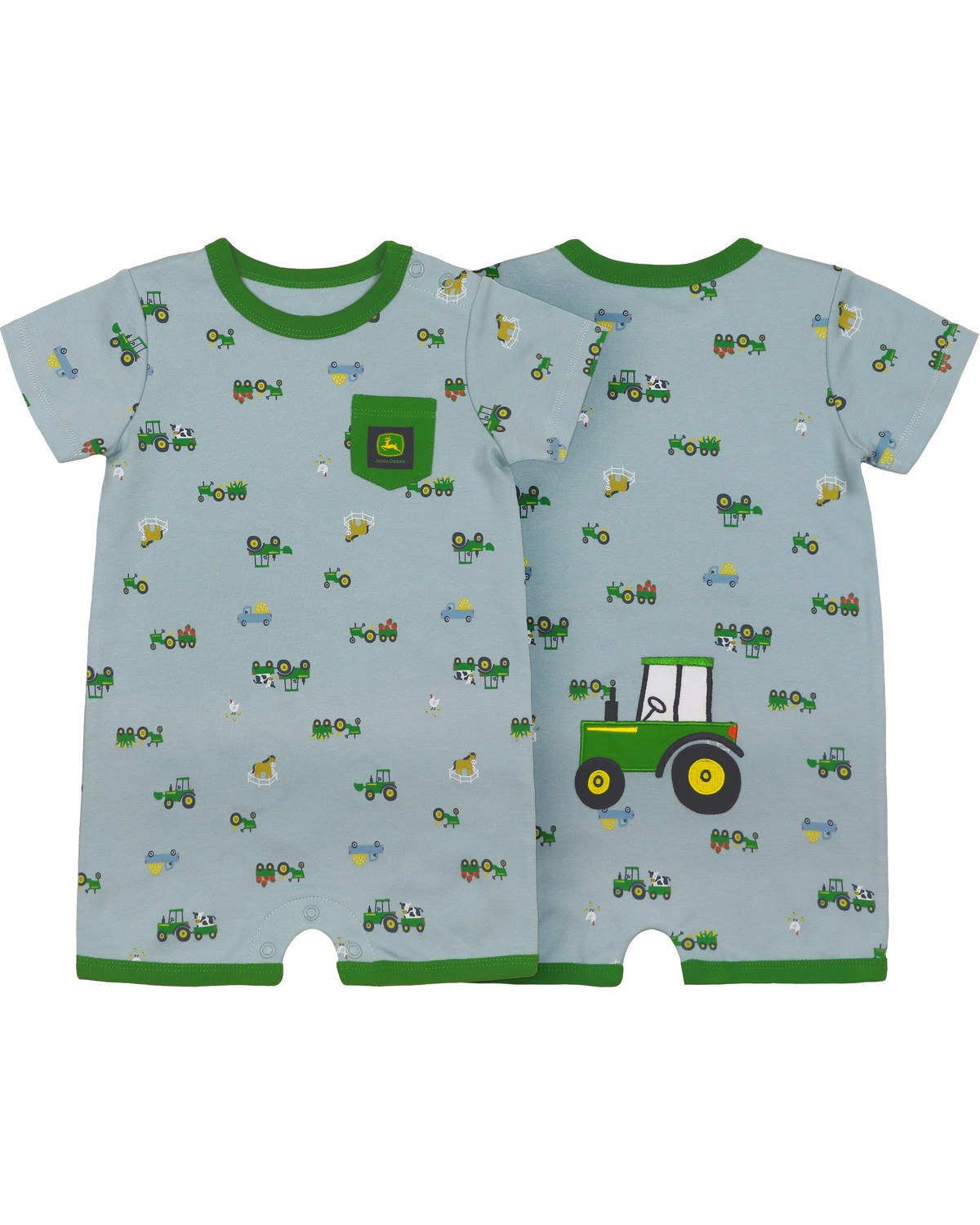 John Deere Infant Boys' Tractor Print Onesie