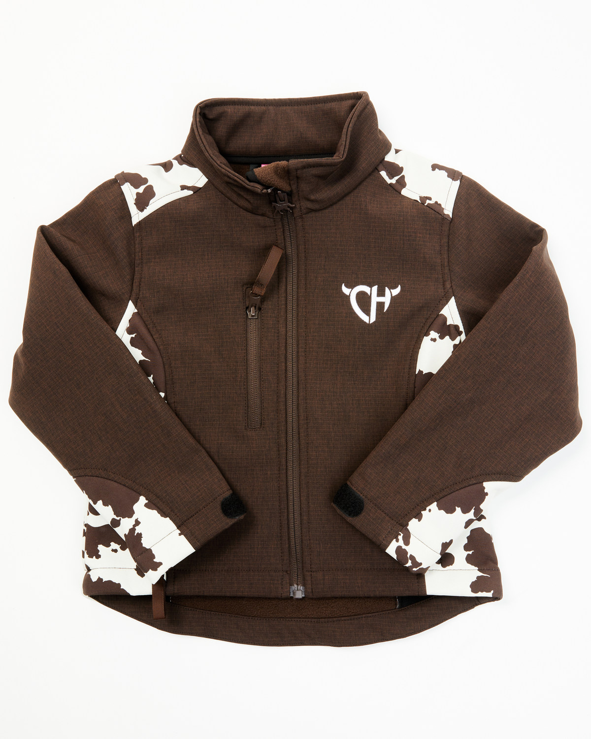 Cowgirl Hardware Toddler Girls' Cow Print Jacket