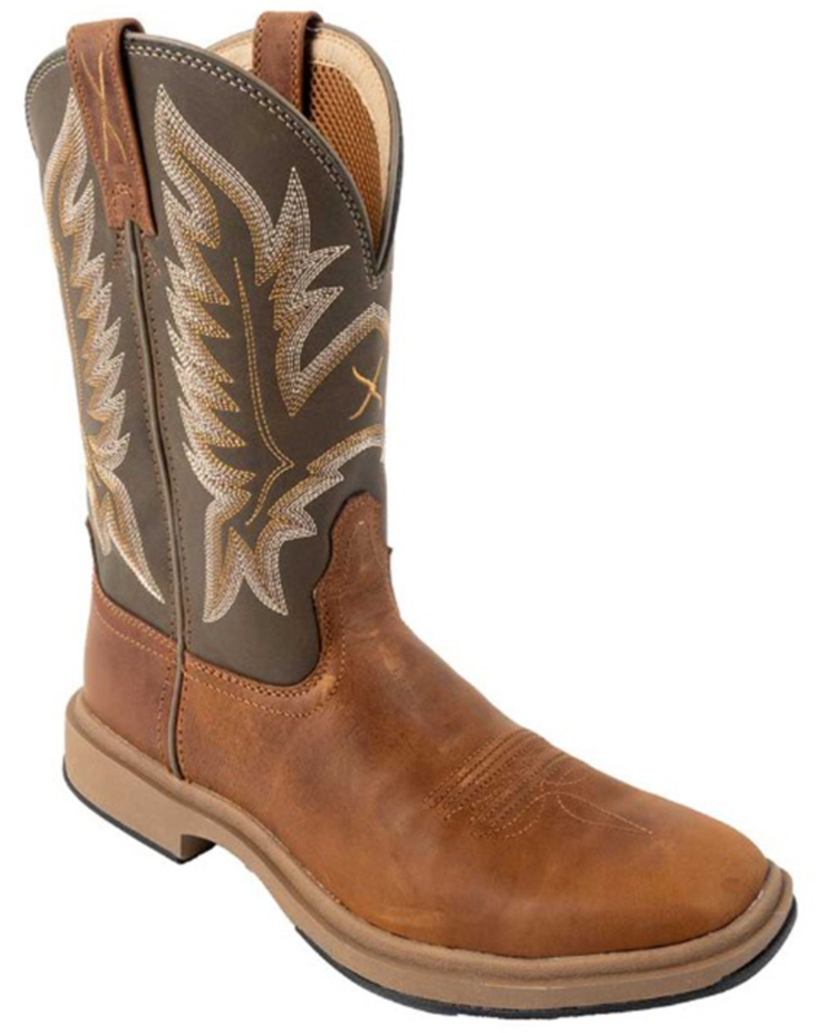 Twisted X Men's 11" Ultralite X™ Western Performance Boots - Broad Square Toe
