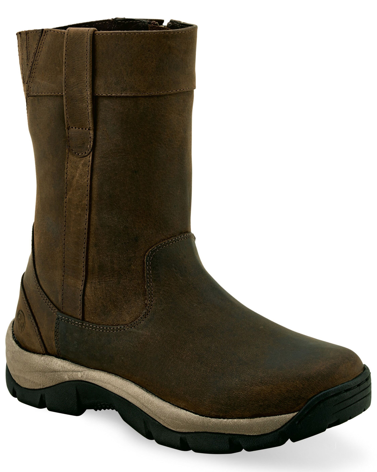 Old West Men's Side Zipper Western Work Boots - Soft Toe | Boot Barn