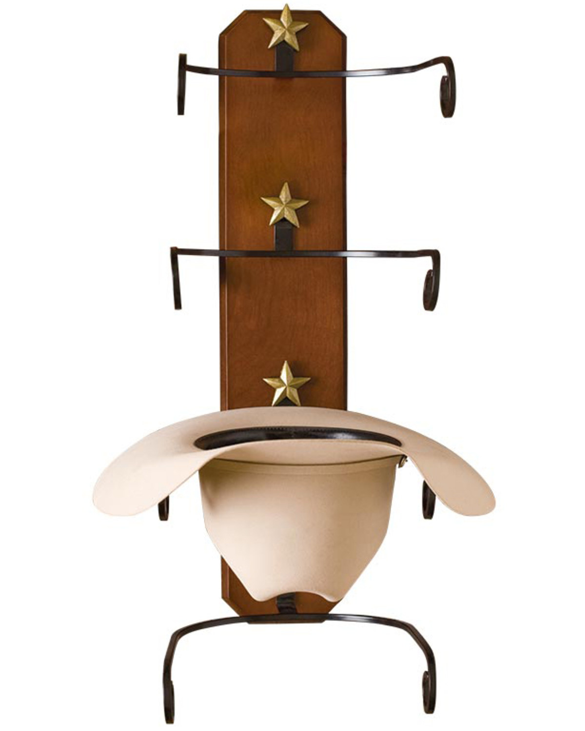 BB Ranch® Birch Wood Cowboy Hat Rack