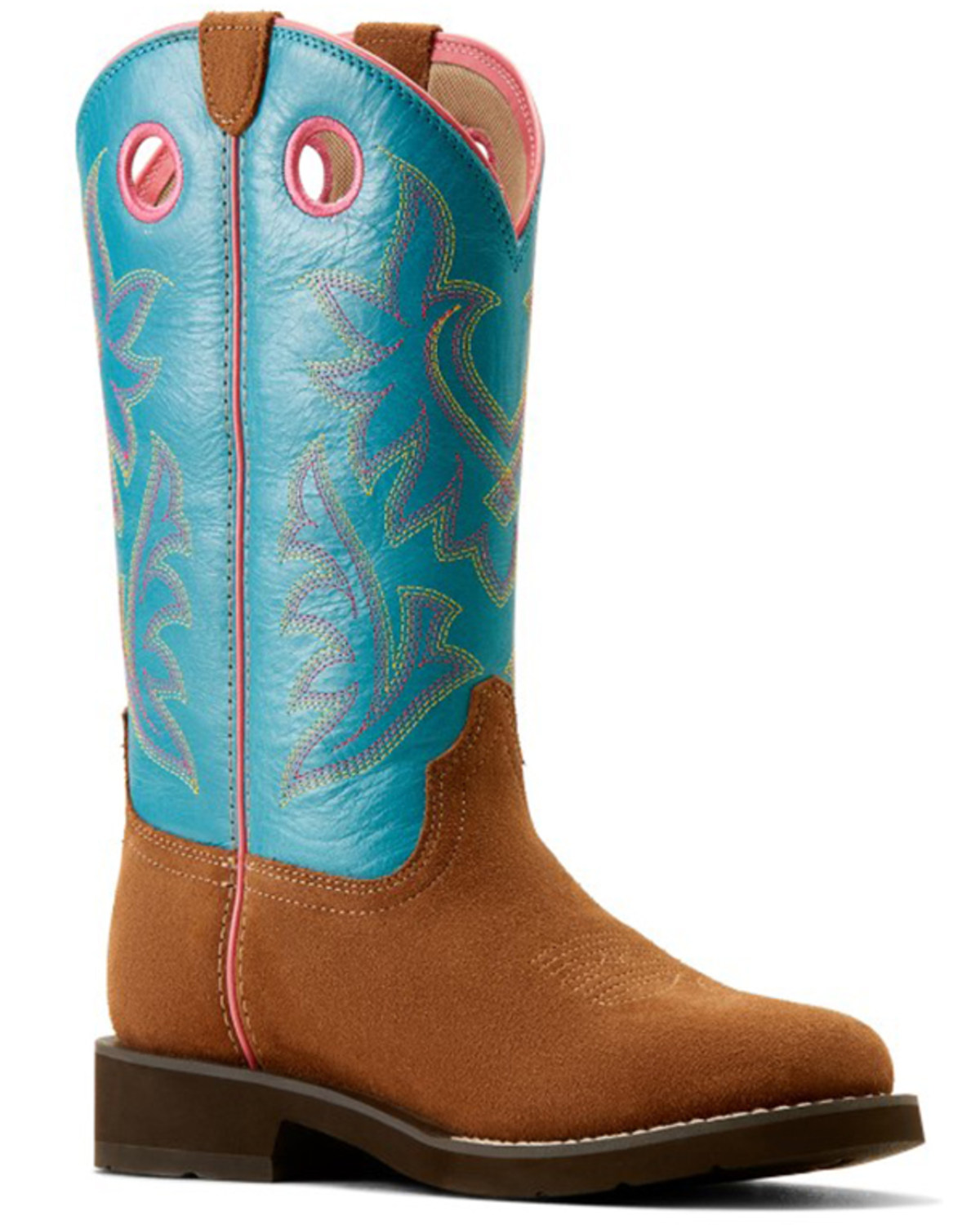 Ariat Women's Elko Roughout Performance Western Boots - Round Toe