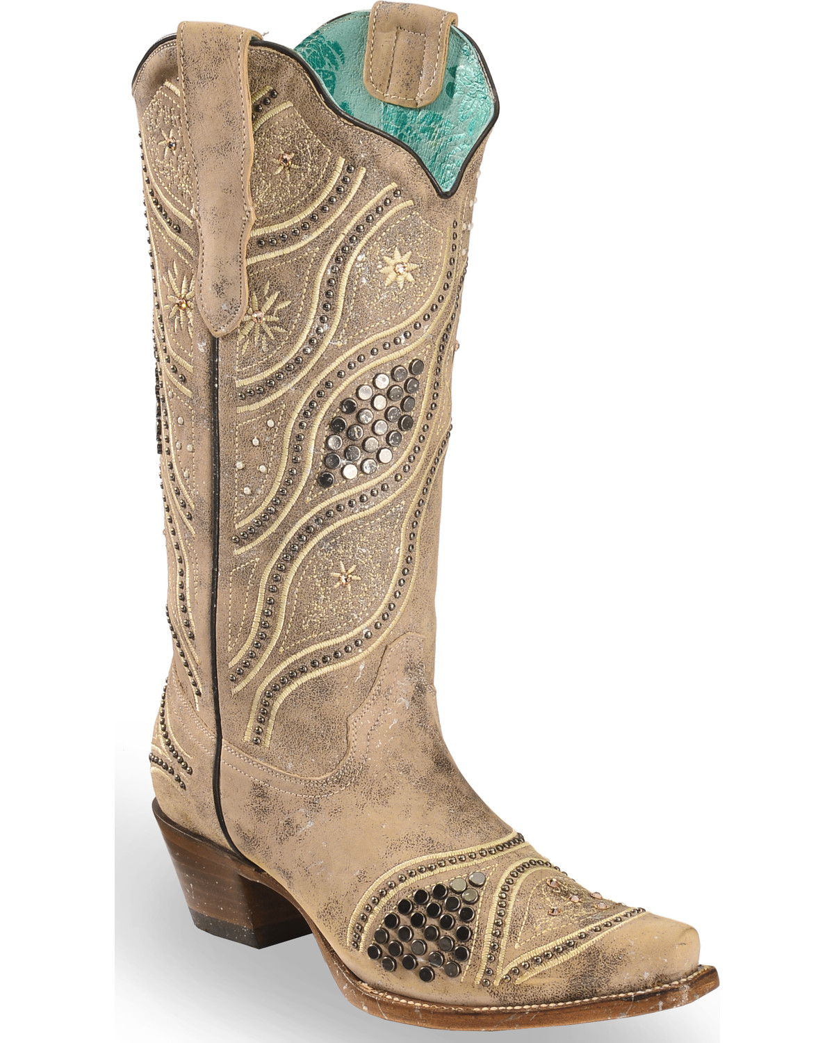 bridal cowgirl boots