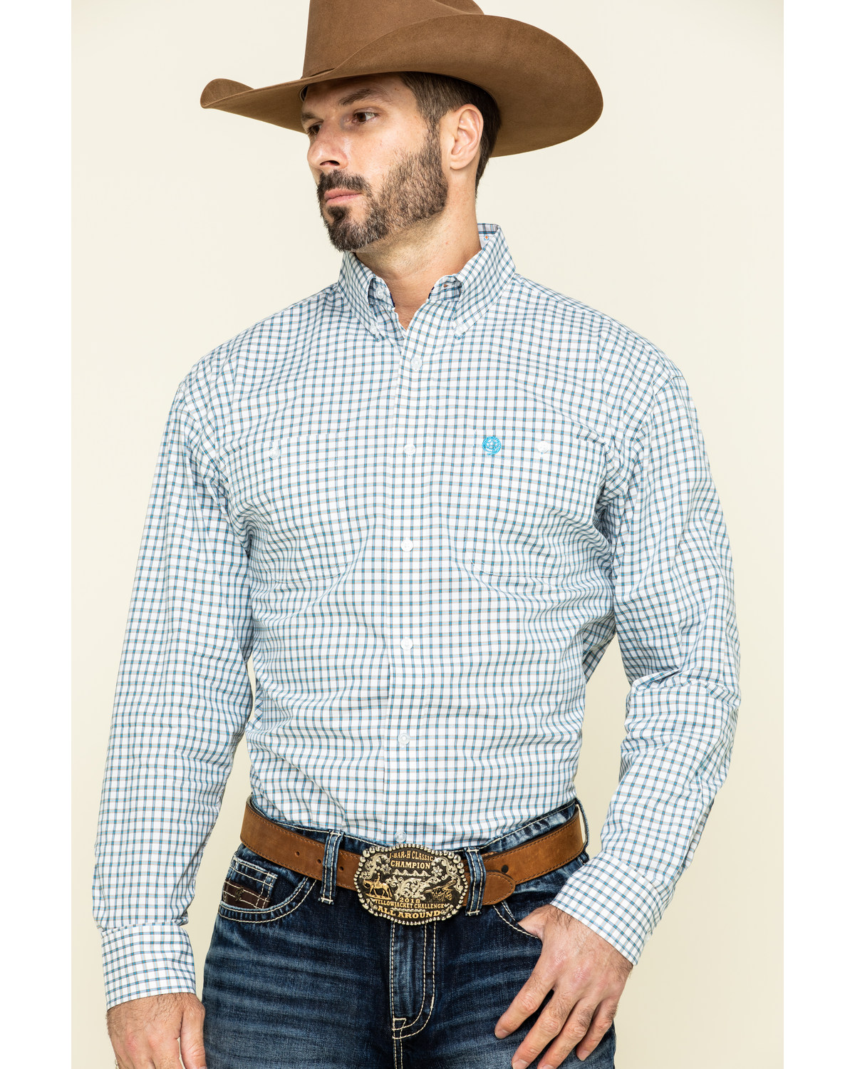 George Strait By Wrangler Men's Blue