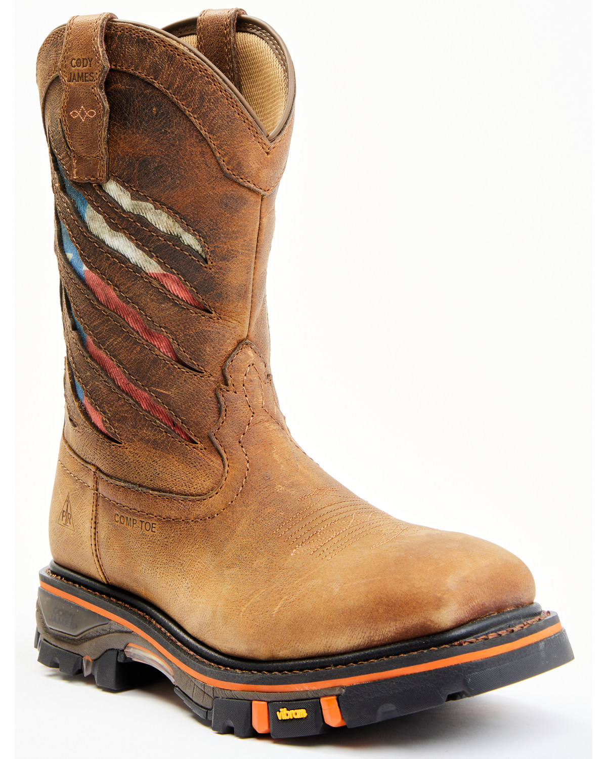 Cody James Men's 11" Decimator Western Work Boots - Nano Composite Toe