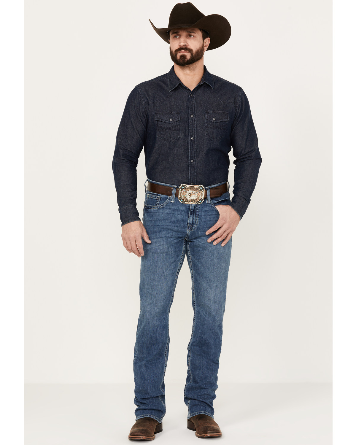 Cody James Men s Shootout Medium Wash Slim Straight Stretch Denim Jeans Boot Barn in Tustin CA