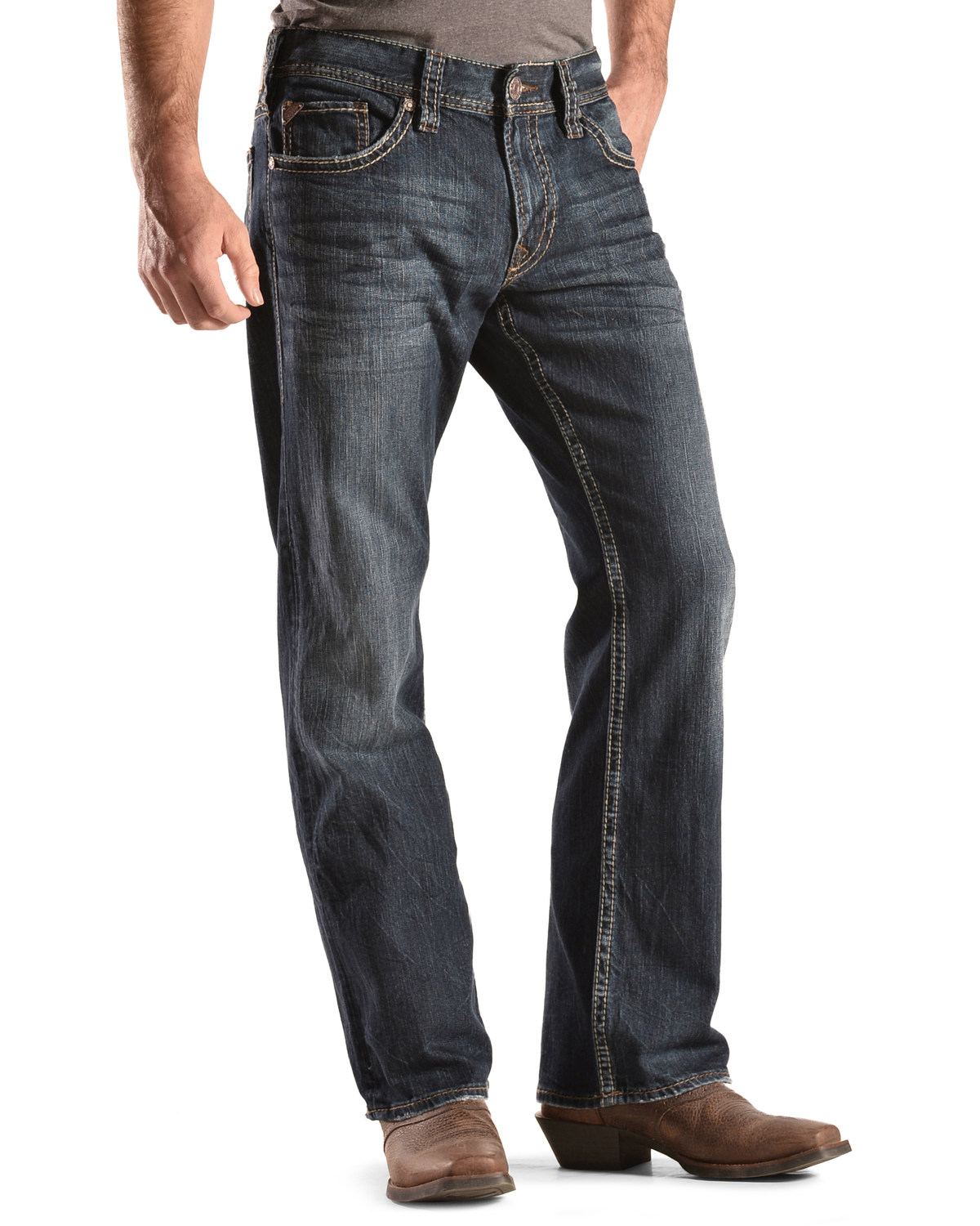Silver Men's Zac Dark Wash Jeans - Relaxed Fit | Boot Barn