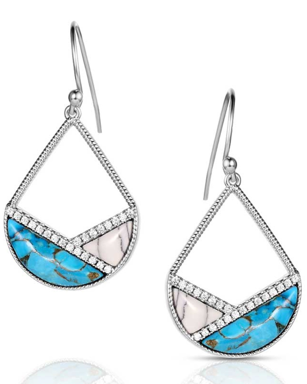 Montana Silversmiths Women's Teardrop Earrings