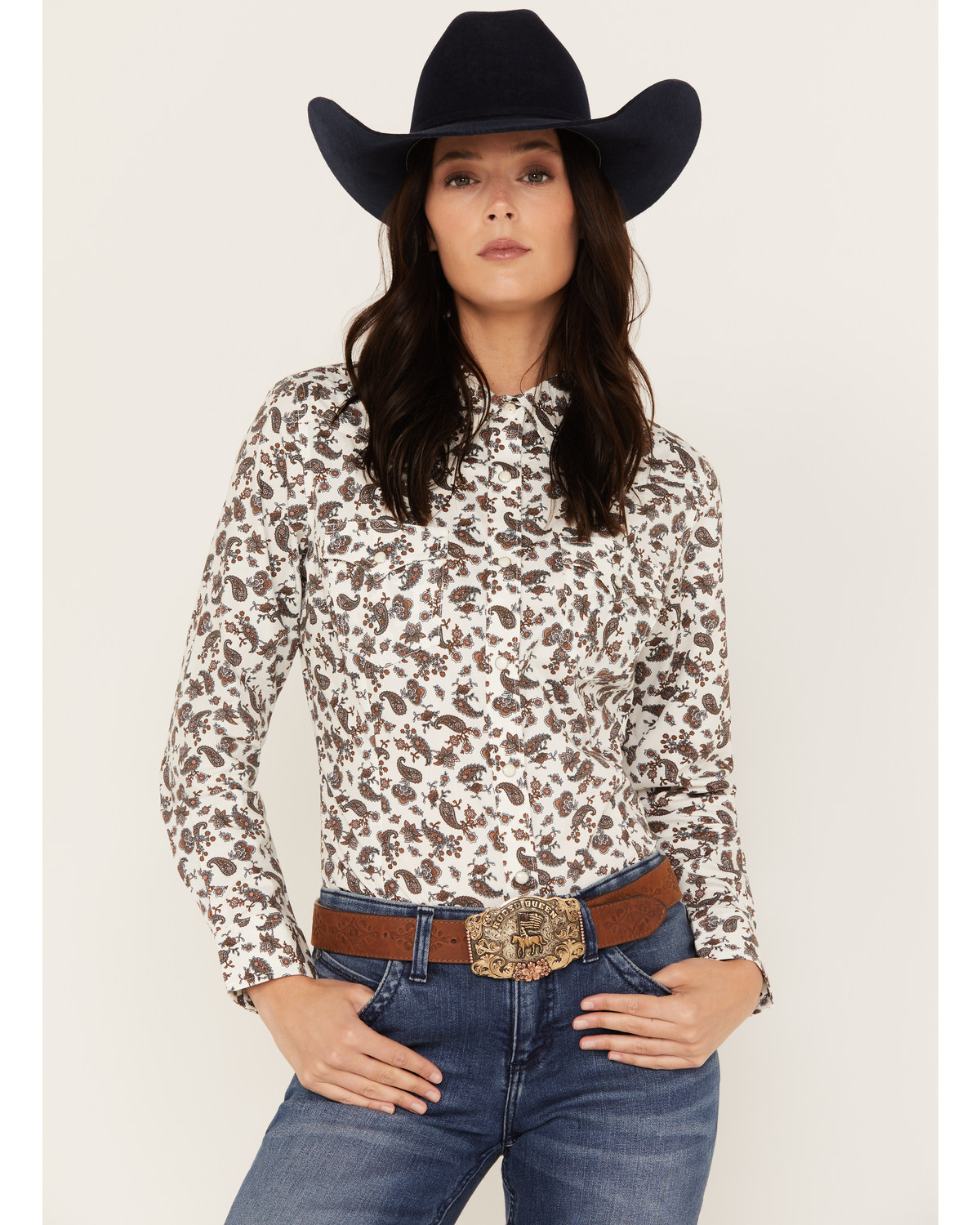 Paisley pearl snap discount