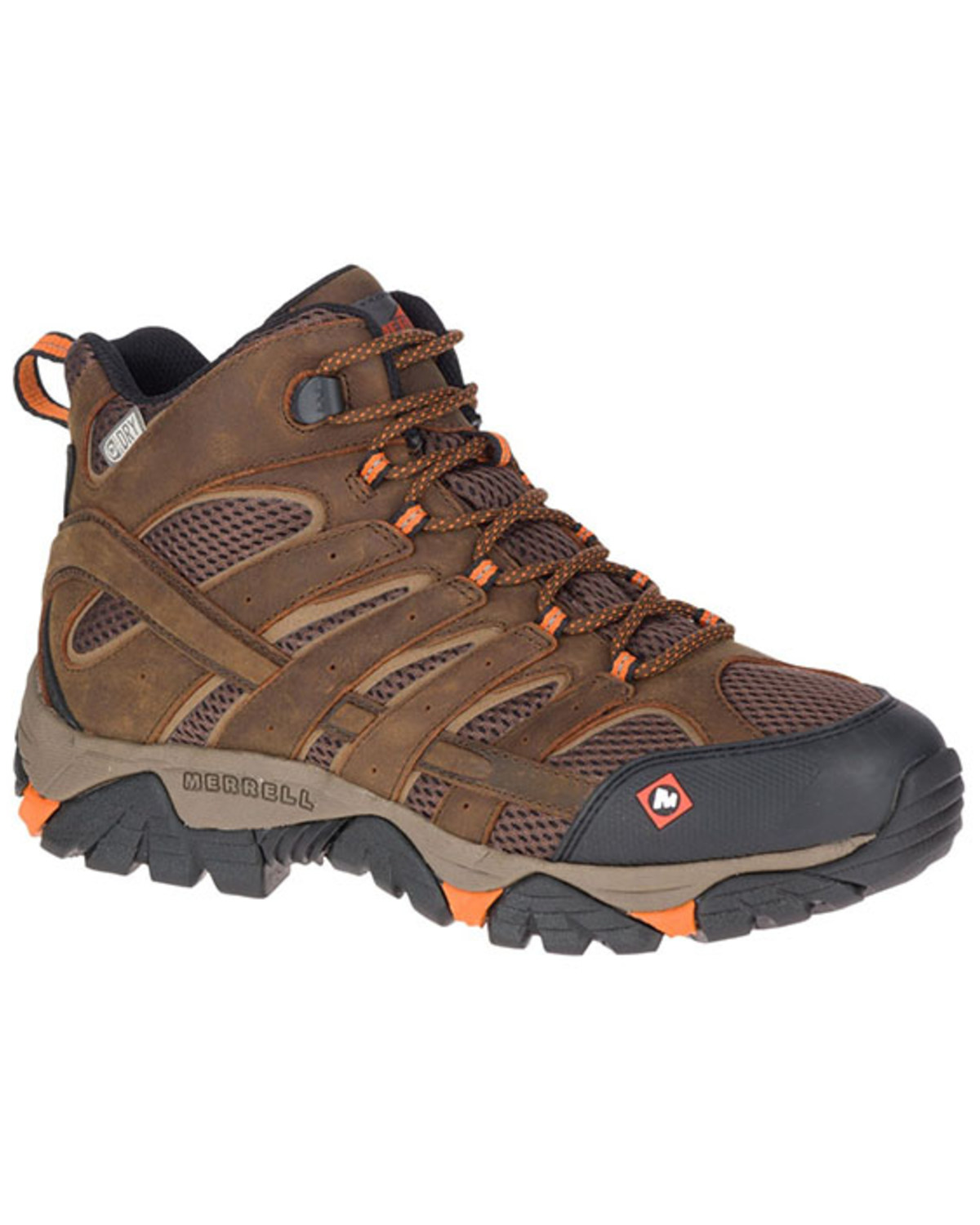 Merrell Men's MOAB Vertex Waterproof Hiking Boots - Soft Toe