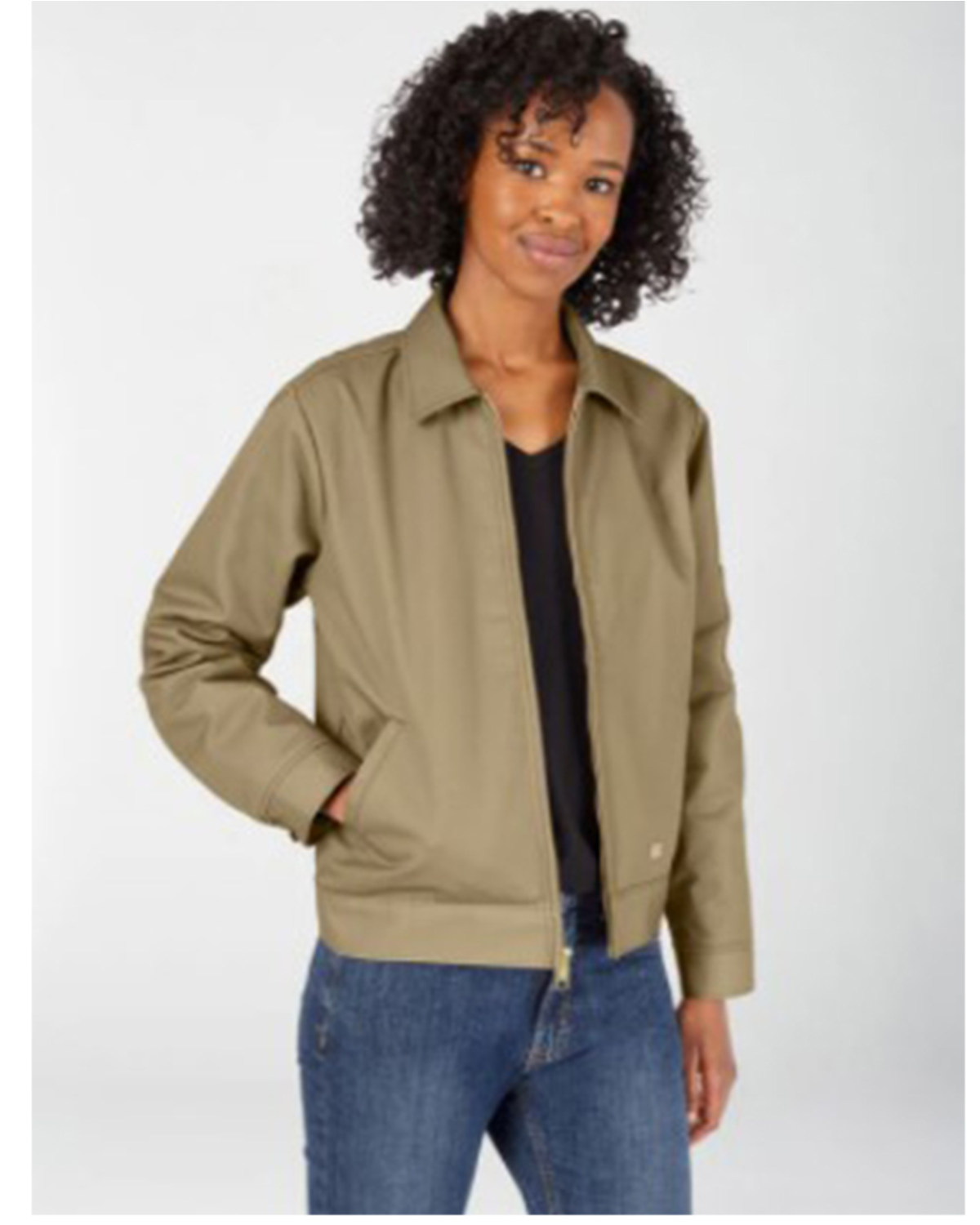 Dickies Women's Khaki Eisenhower Insulated Jacket