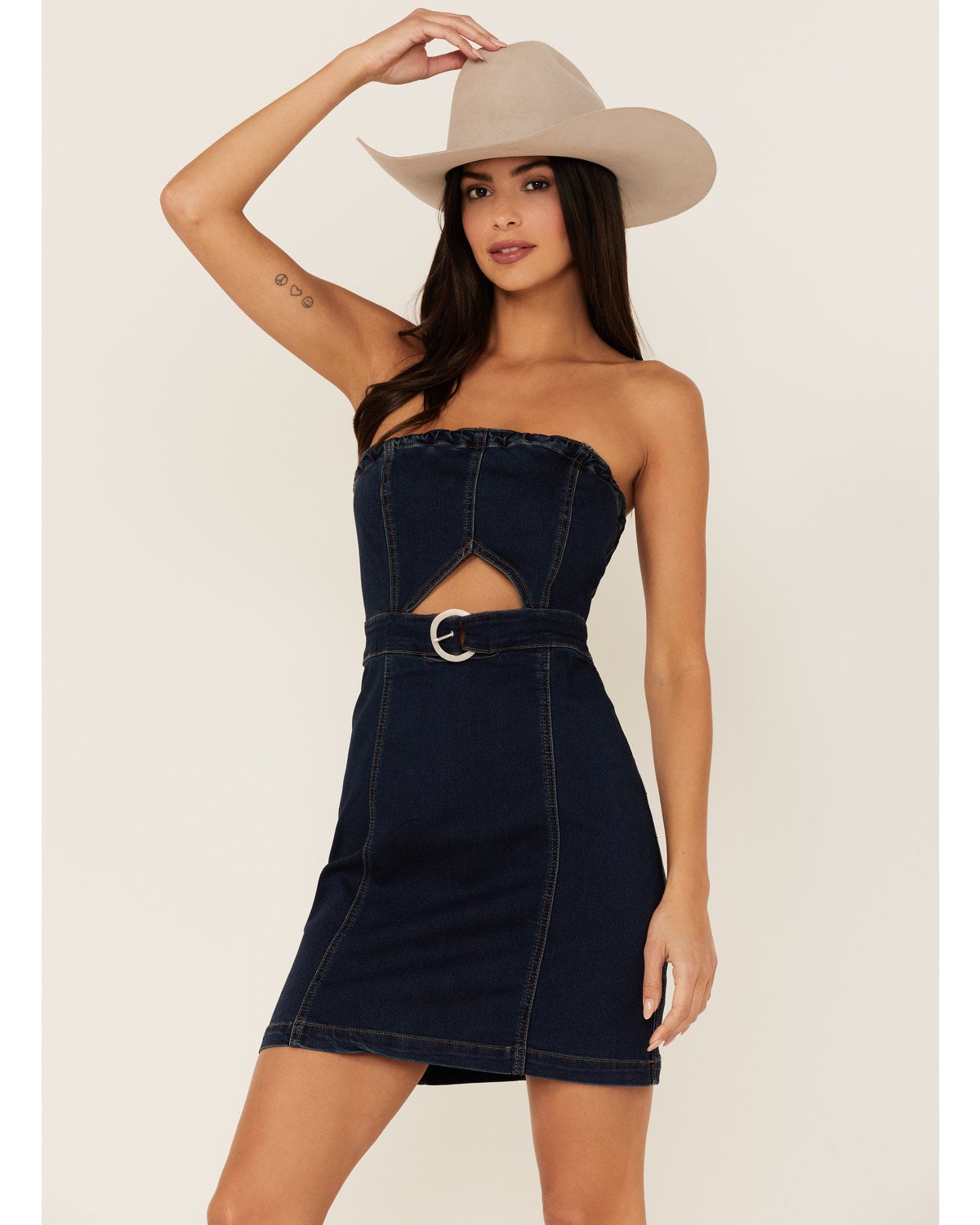 If Denim Mini Dress | Boot Barn
