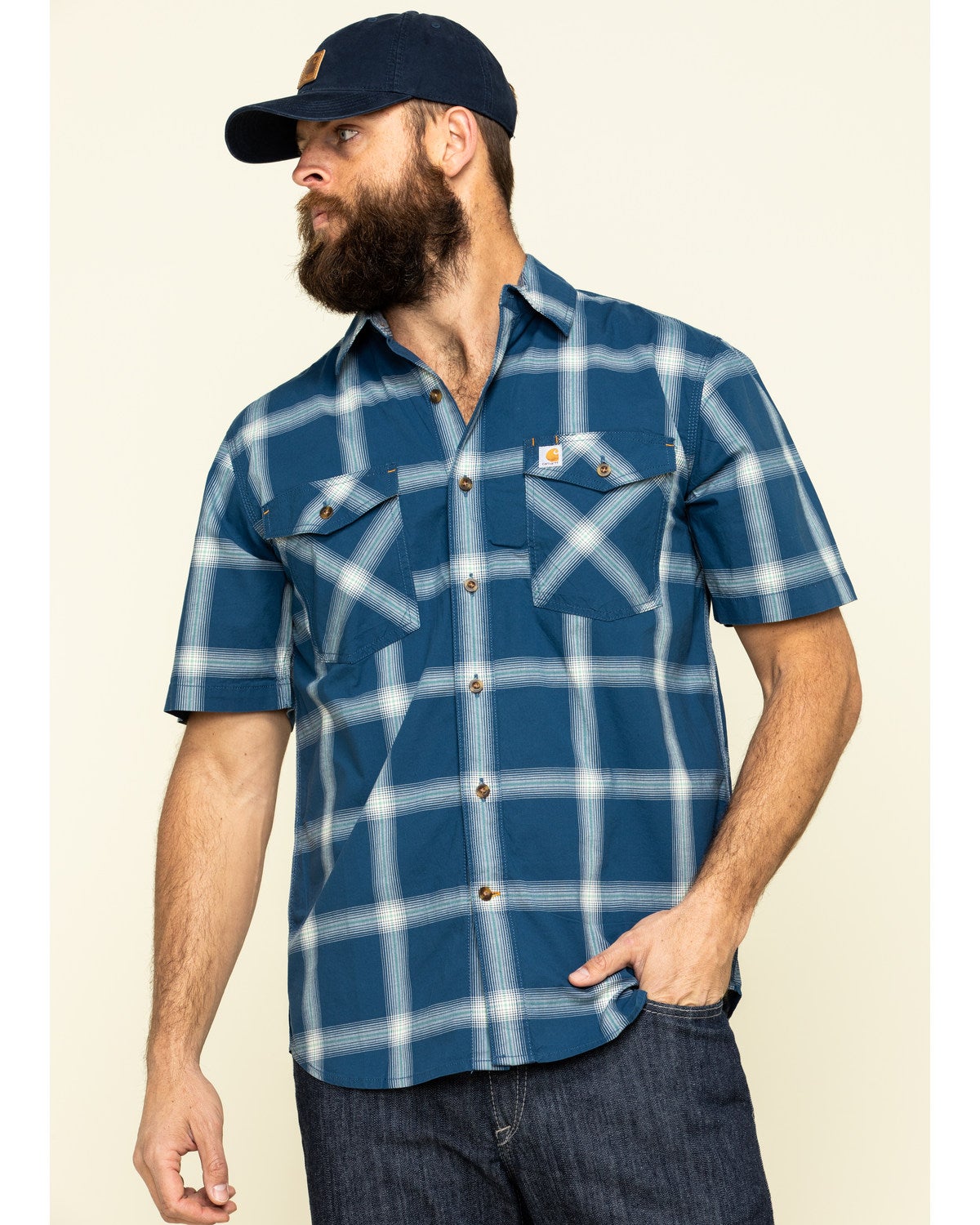 Carhartt Men's Dark Blue Rugged Flex 
