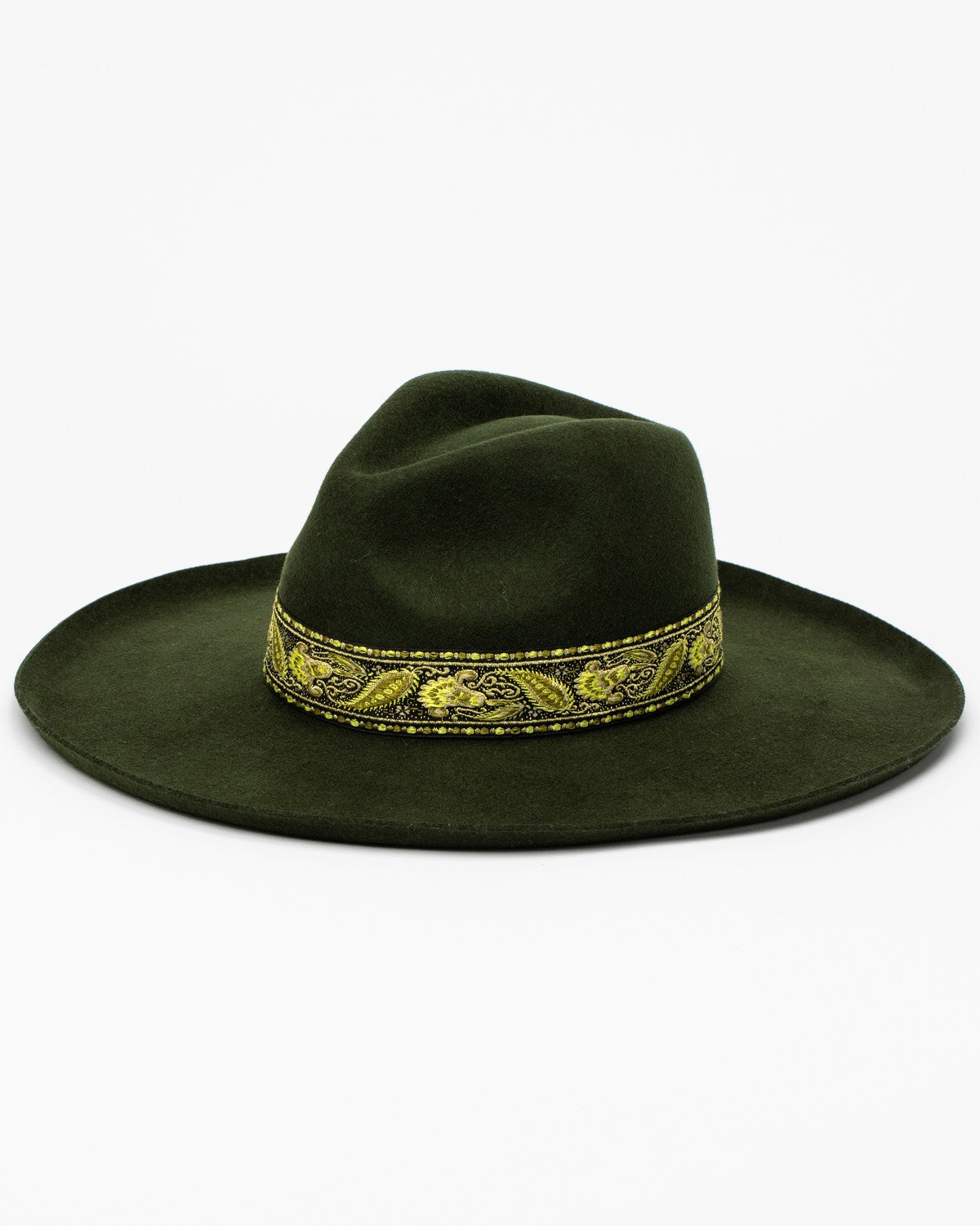 Forest Green Melodic Fedora Hat | Boot Barn