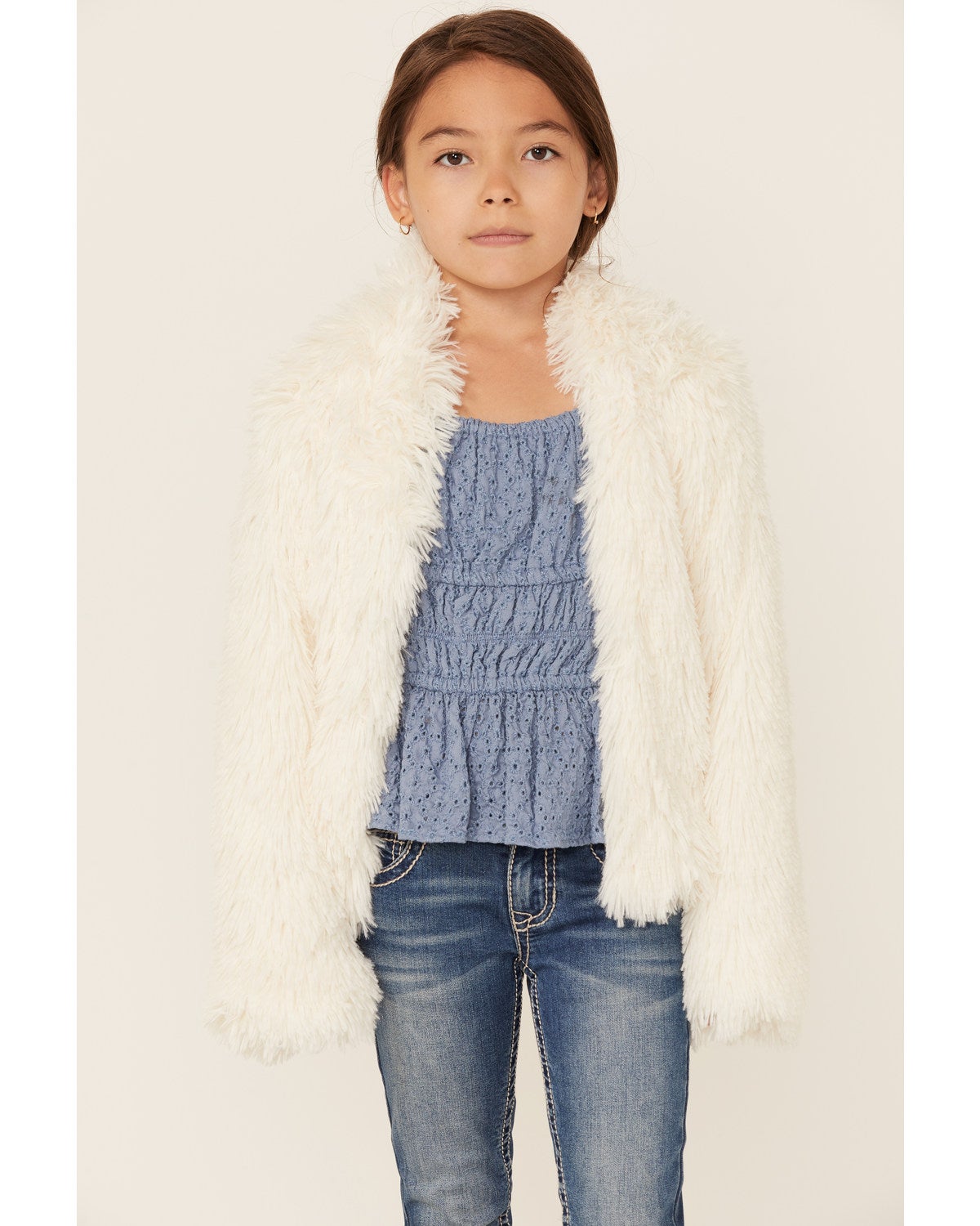 trendy fuzzy jacket