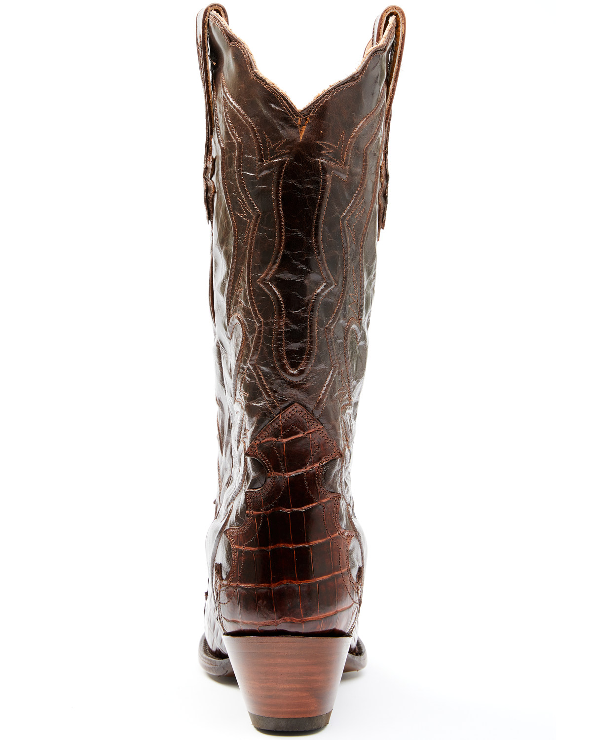 faux crocodile boots womens