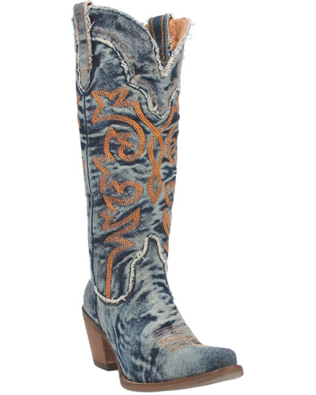 Dingo Women's Texas Tornado Western Boots- Medium Toe