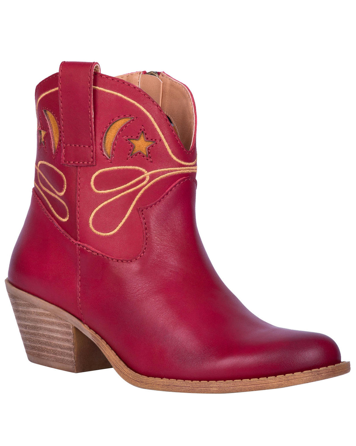red cowgirl booties