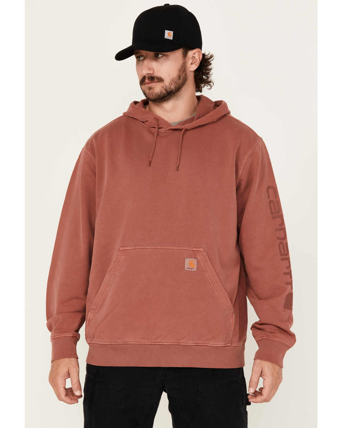 Carhartt Men's Midweight Relaxed Fit Graphic Hooded Sweatshirt