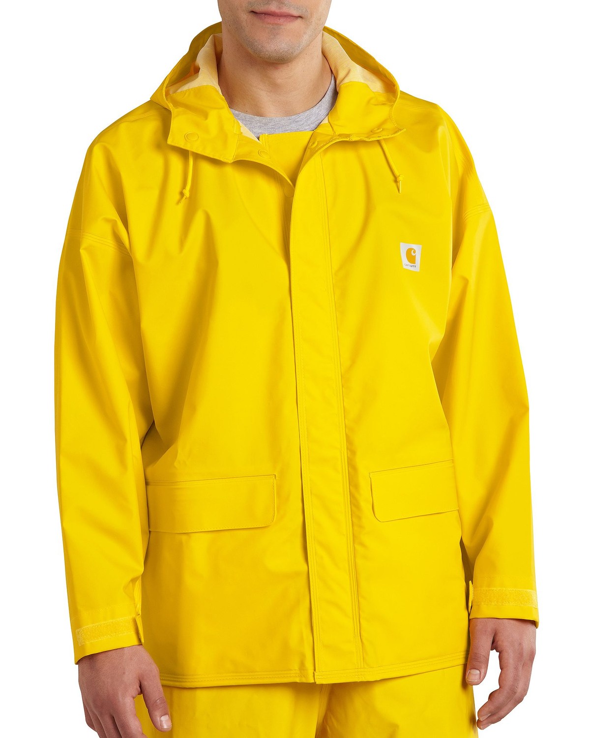 Tall waterproof coat