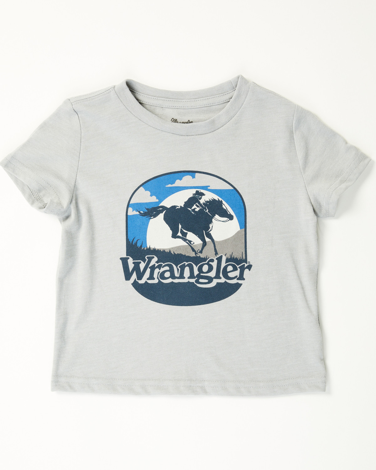 Wrangler Toddler Boys' Cowboy Short Sleeve Graphic T-Shirt