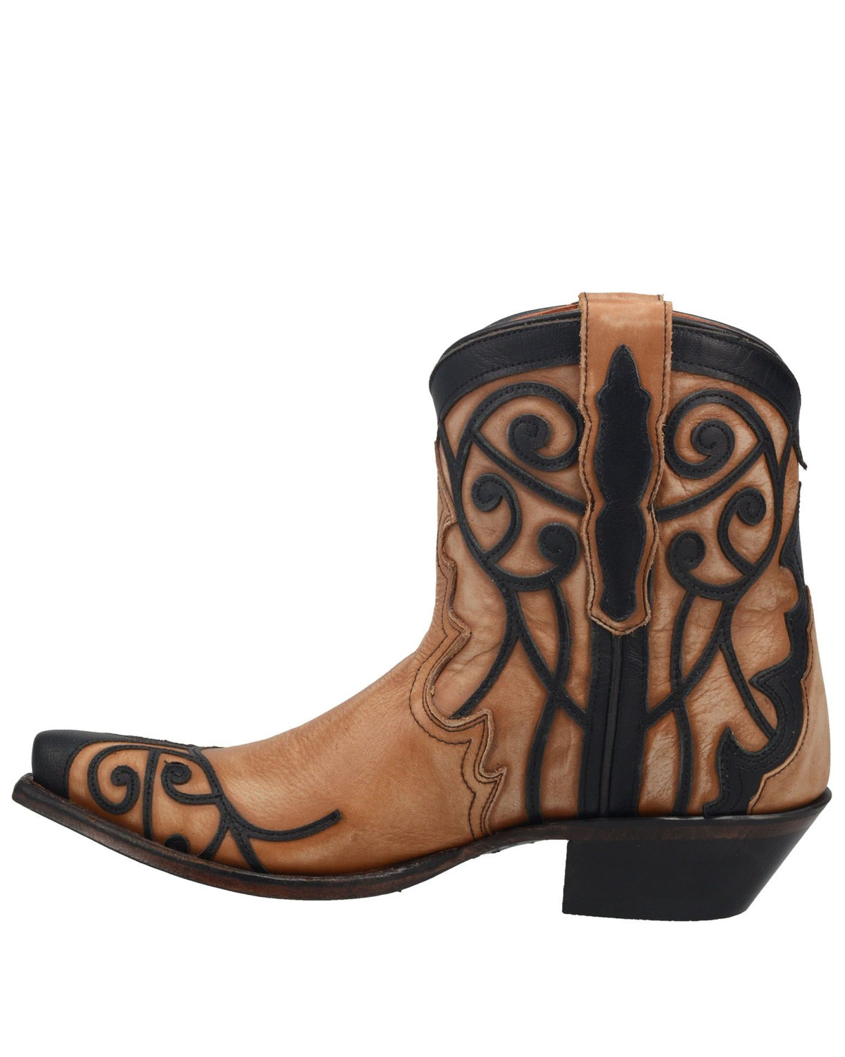 snip toe western booties