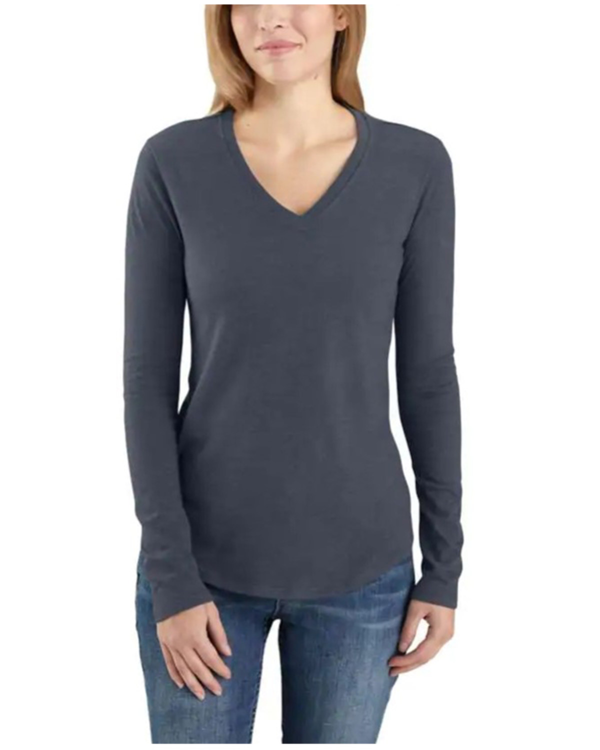 Relaxed long sleeve top