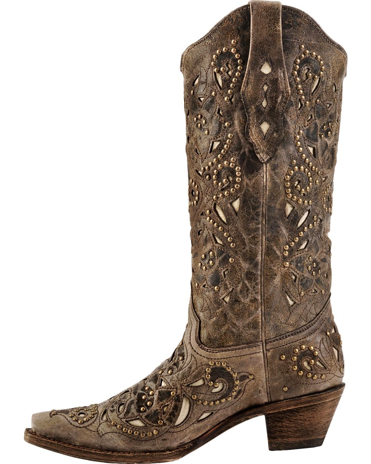 Corral Women's Stud and Inlay Western Boots | Boot Barn