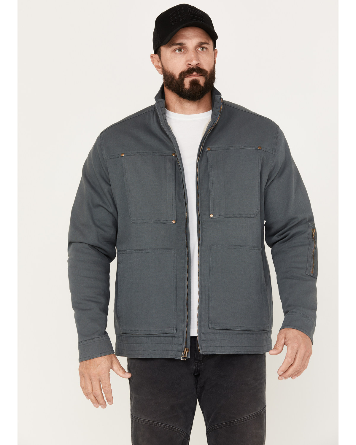 Grizzly sherpa jacket top