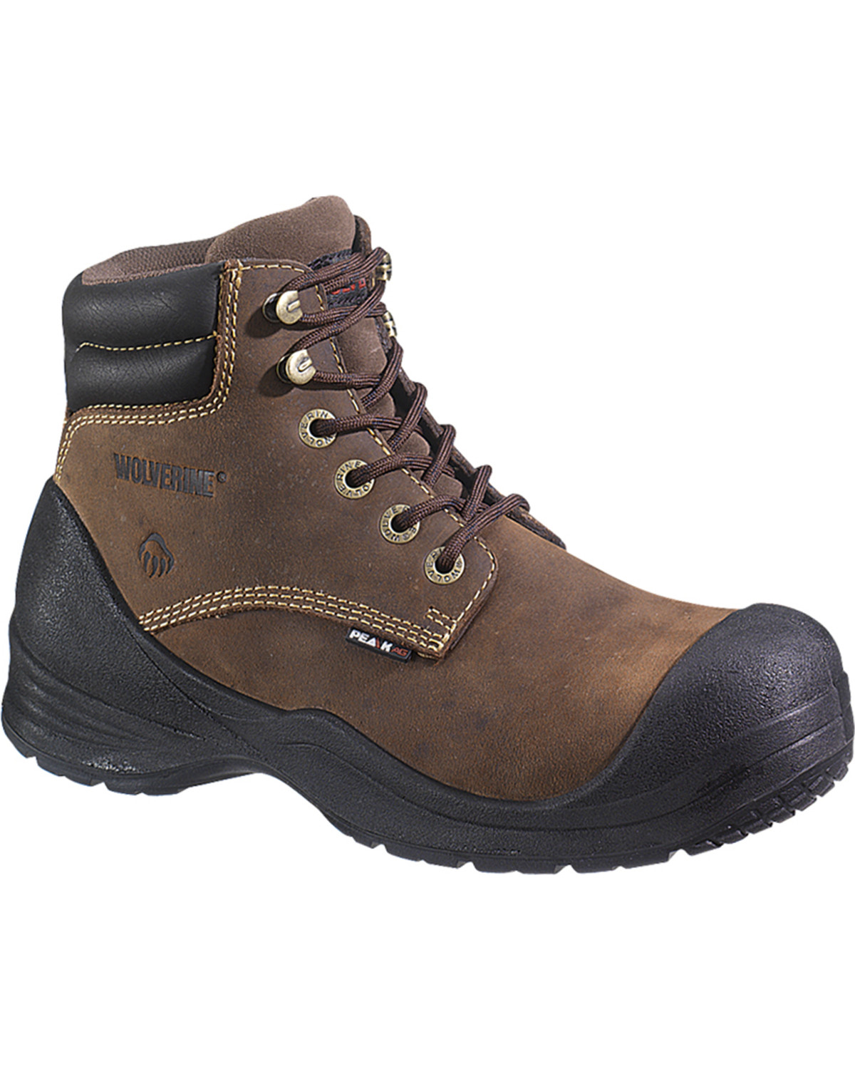wolverine men's 6 waterproof work boot