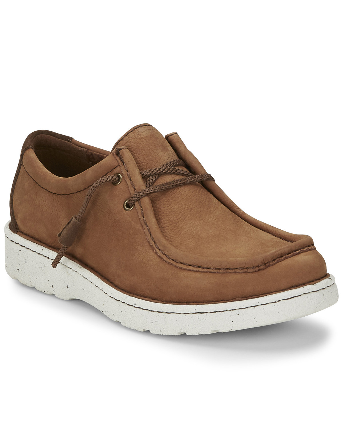 Justin Men's Hazer Camel Lace-Up Shoes 