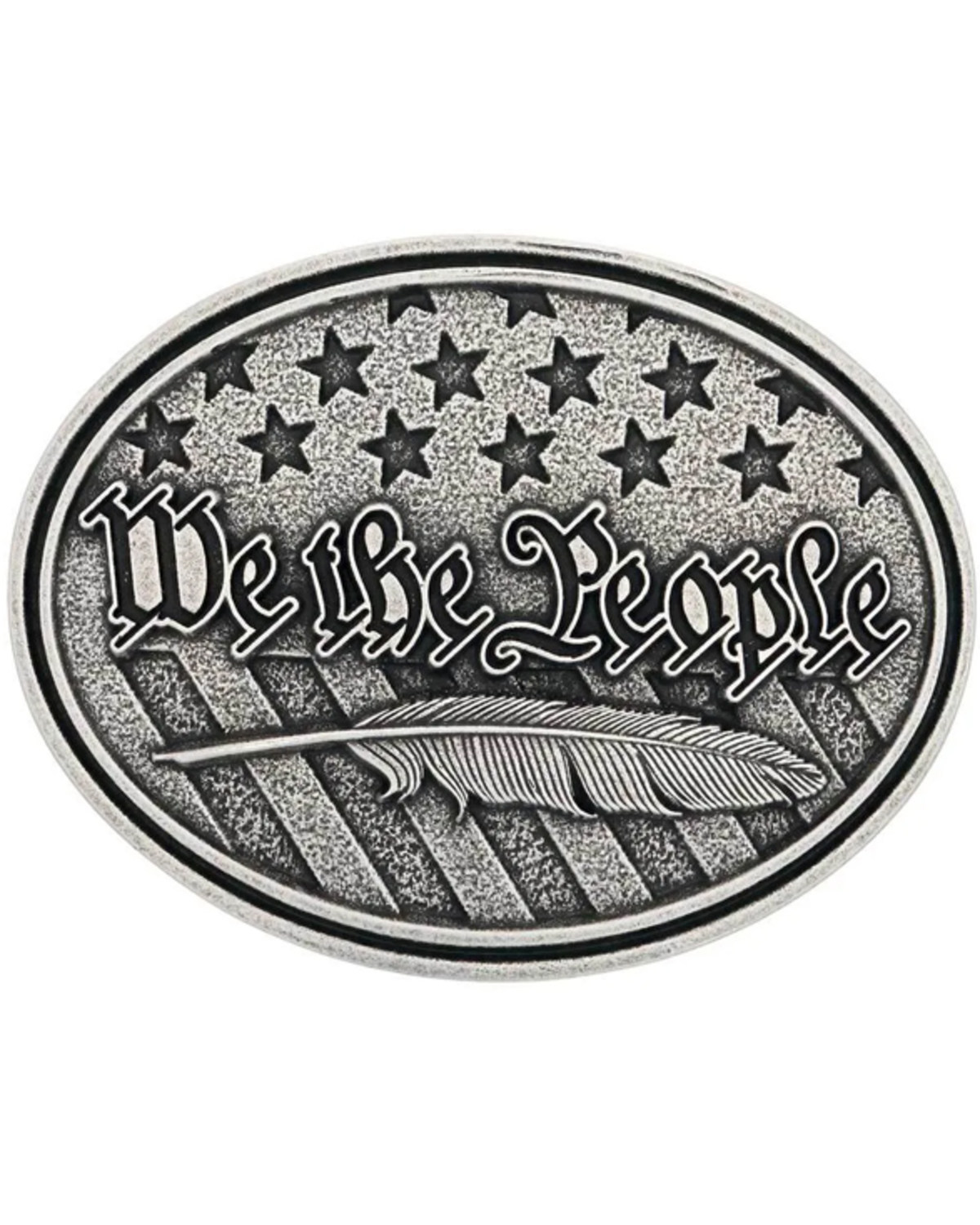 Montana Silversmiths We The People Antiqued Attitude Buckle