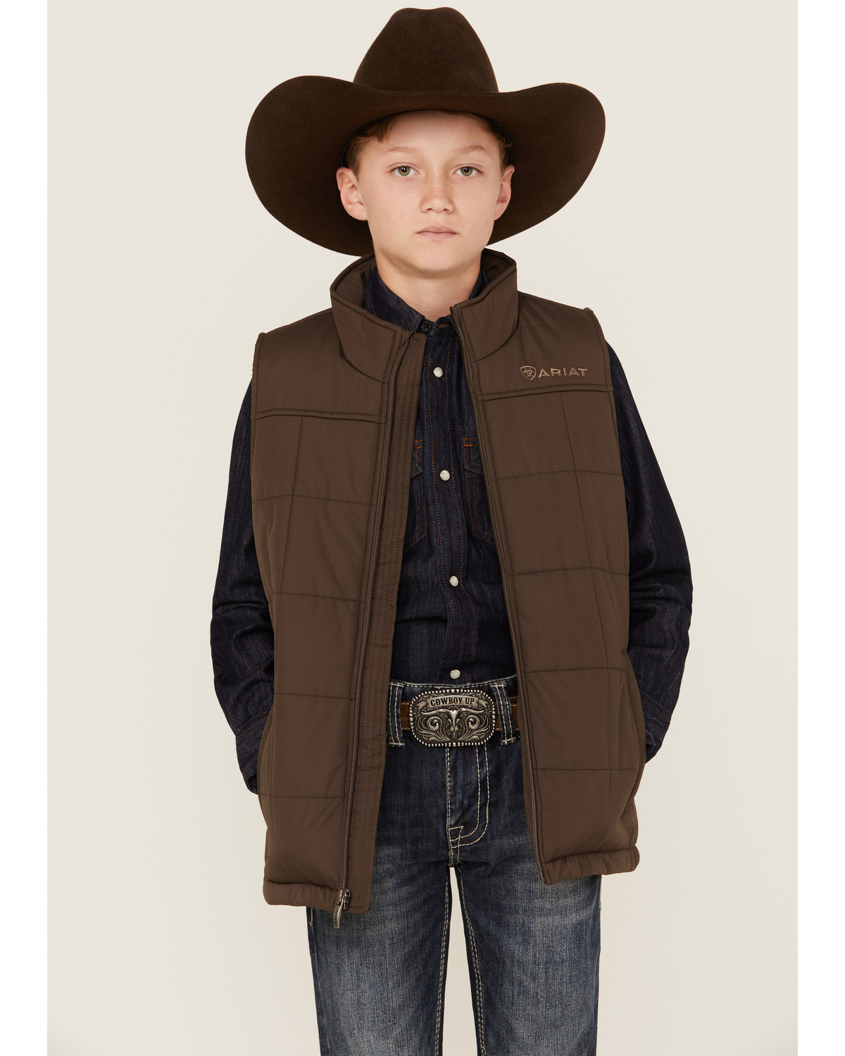 Ariat Relentless Weatherford Sleeveless Insulated Vest Brazos Mall