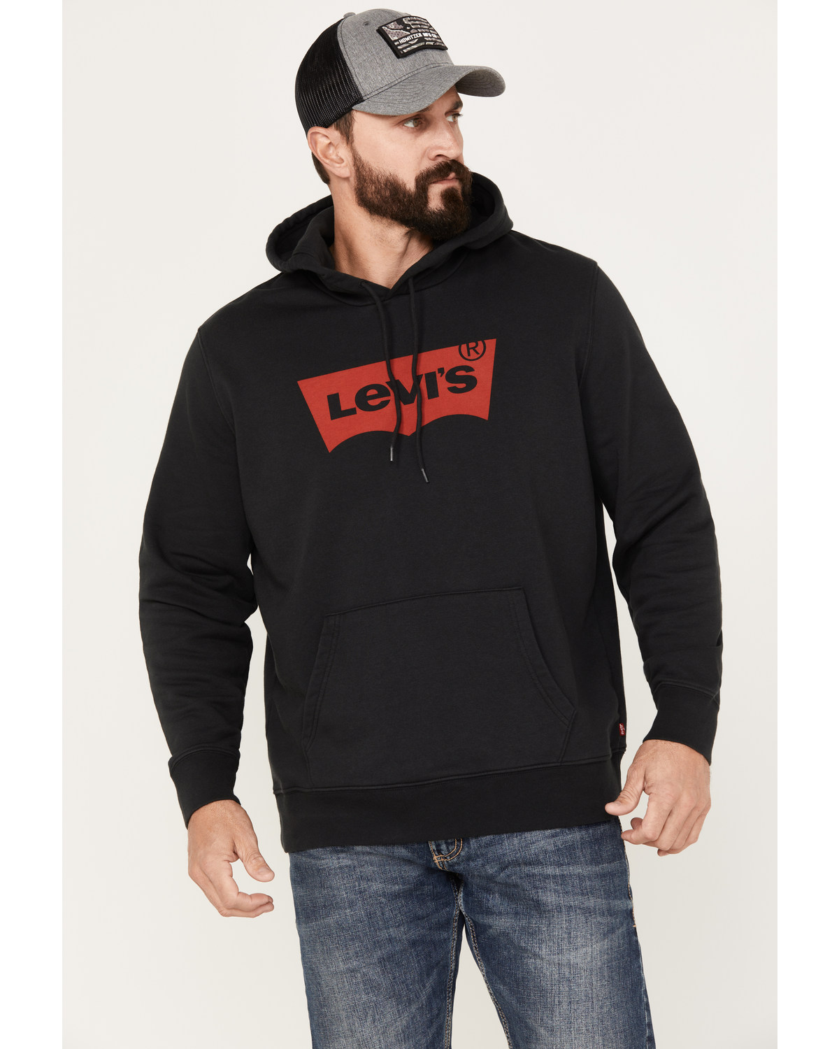 Levi's Men's Logo Hooded Sweatshirt