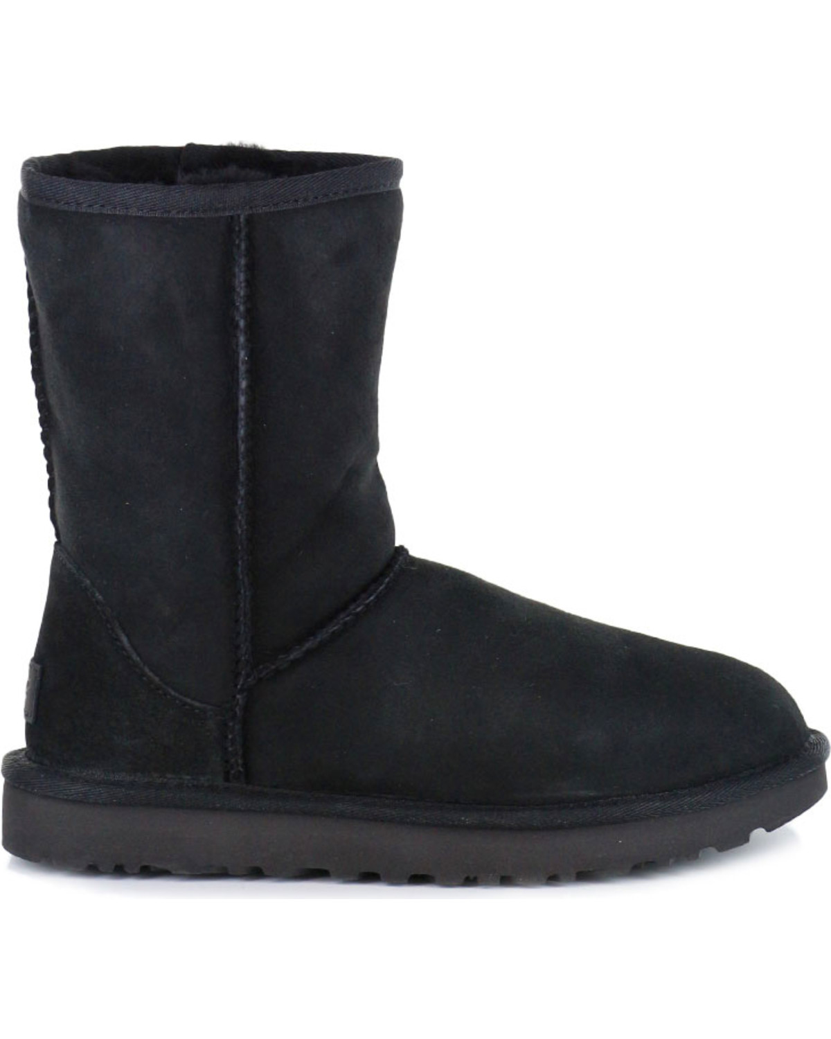 ugg classic short boots in black