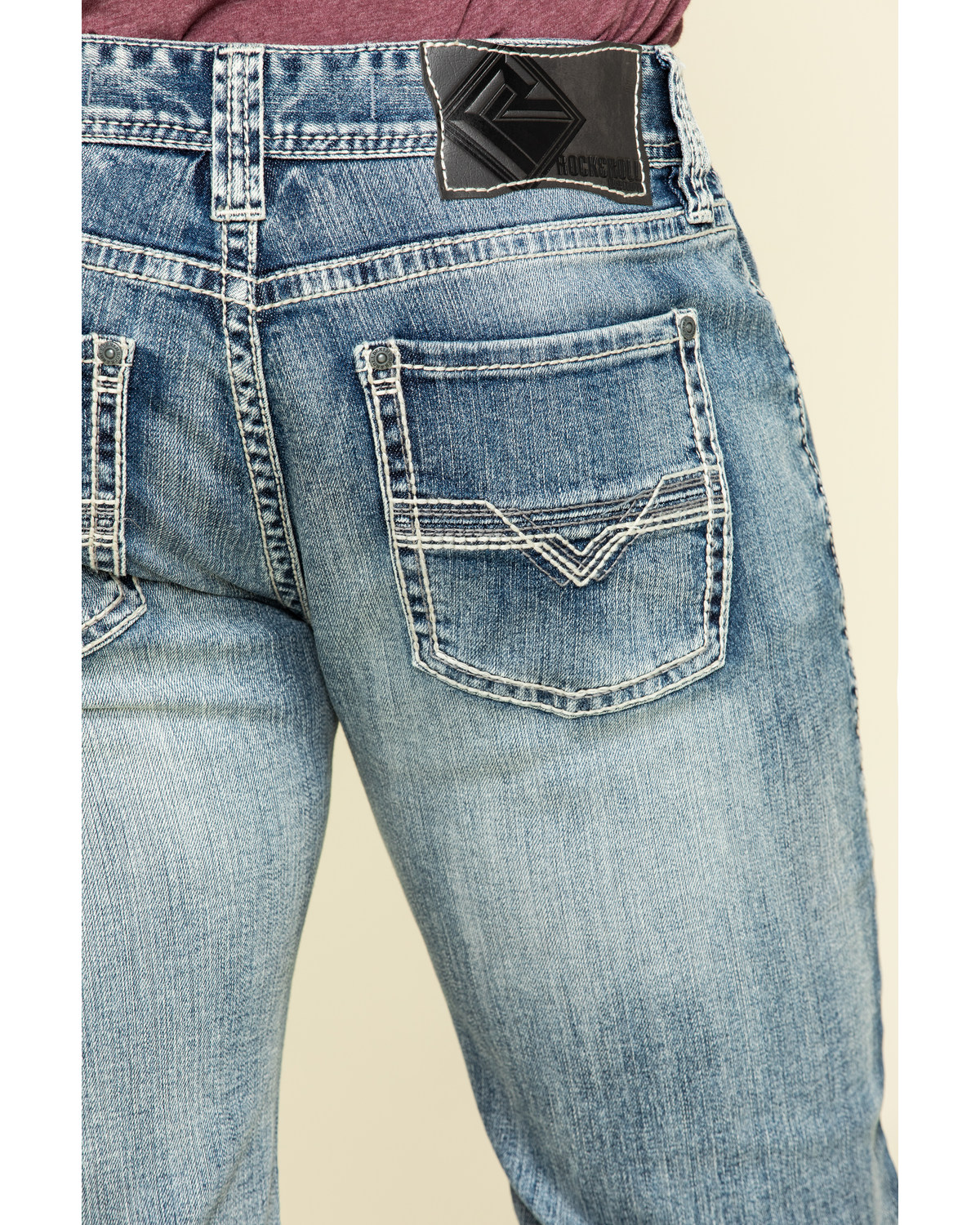 Rock & Roll Denim Men's Pistol Reflex Stretch Regular Bootcut Jeans