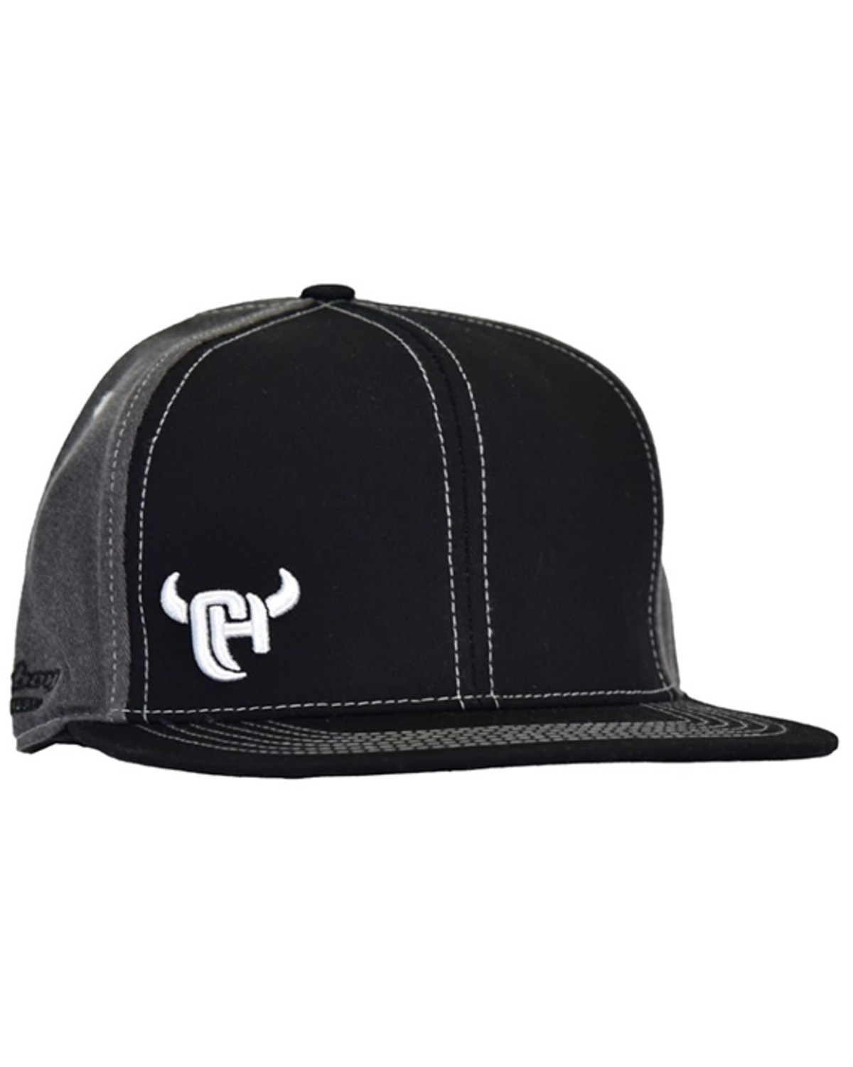 Cowboy Hardware Men's Mini 3D Logo Flat Bill Cap