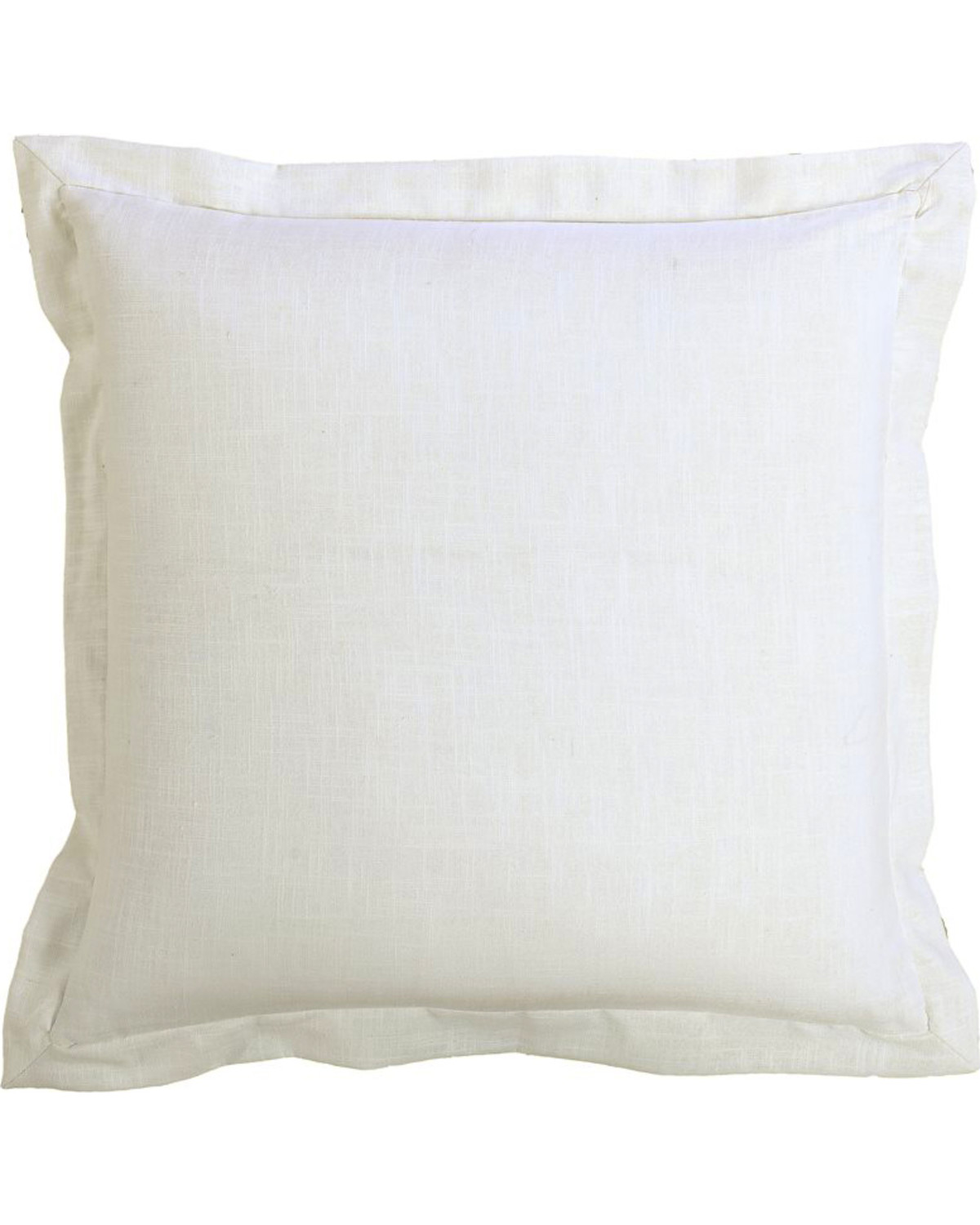 HiEnd Accents White Linen Euro Sham