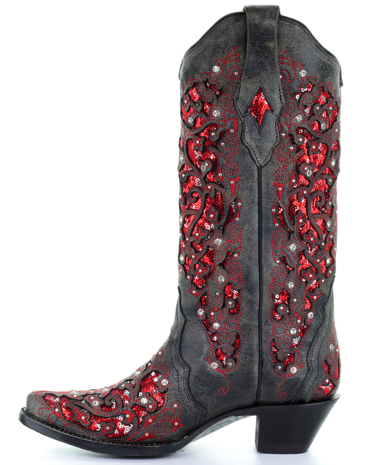 corral women's sequins inlay western boots