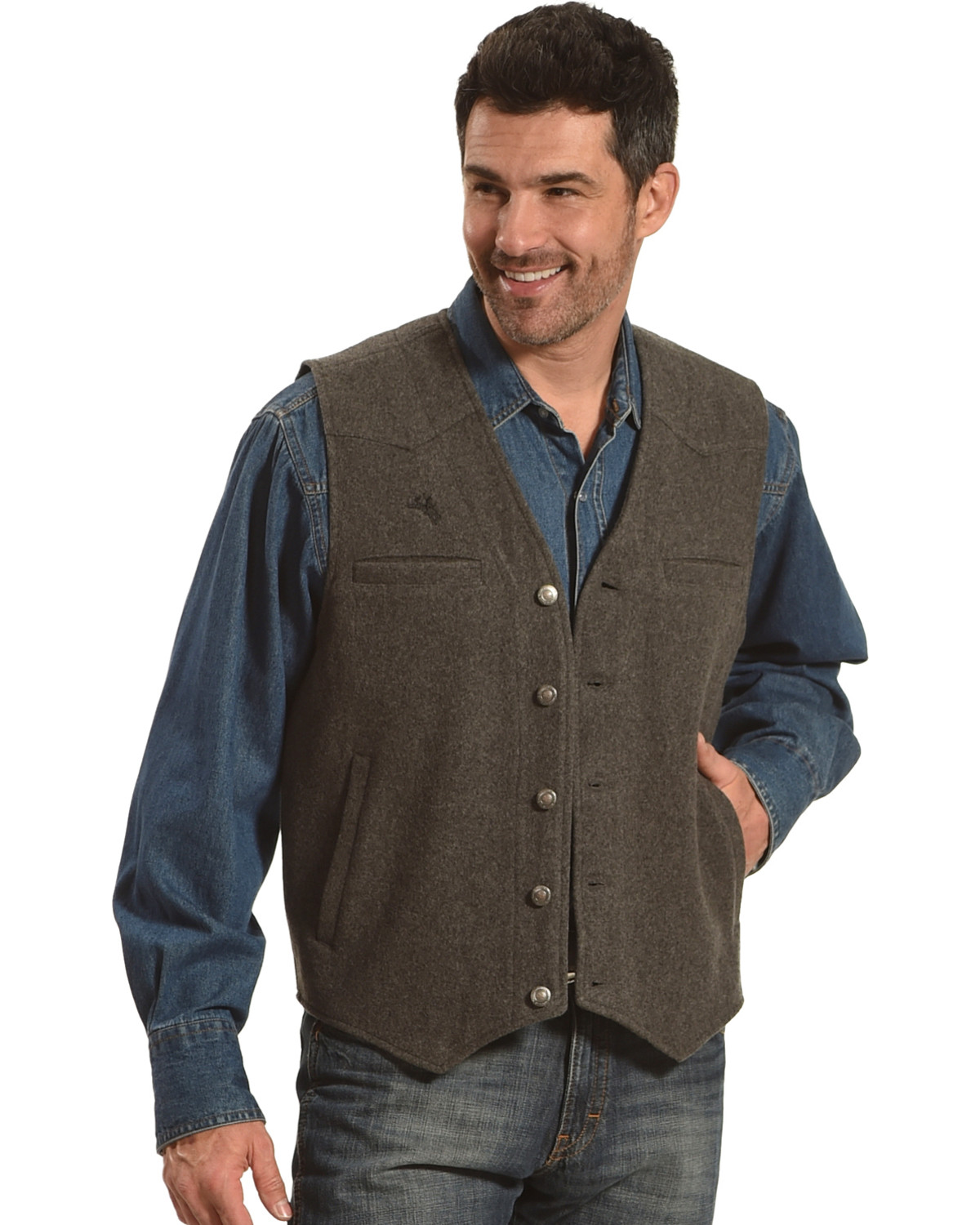 Wyoming Traders Men's Wool Vest