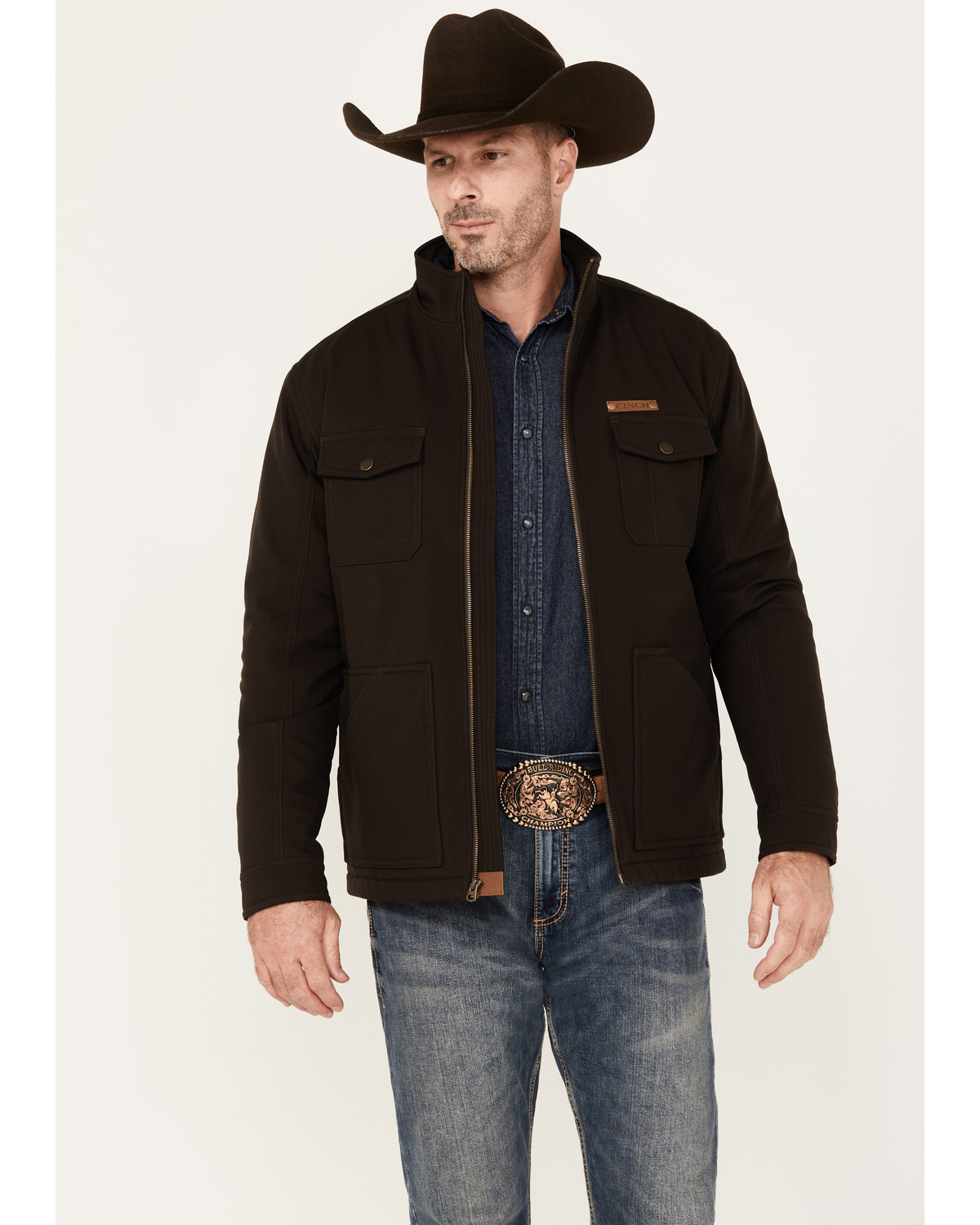 Cinch Men's Textured Insulated Concealed Carry Jacket