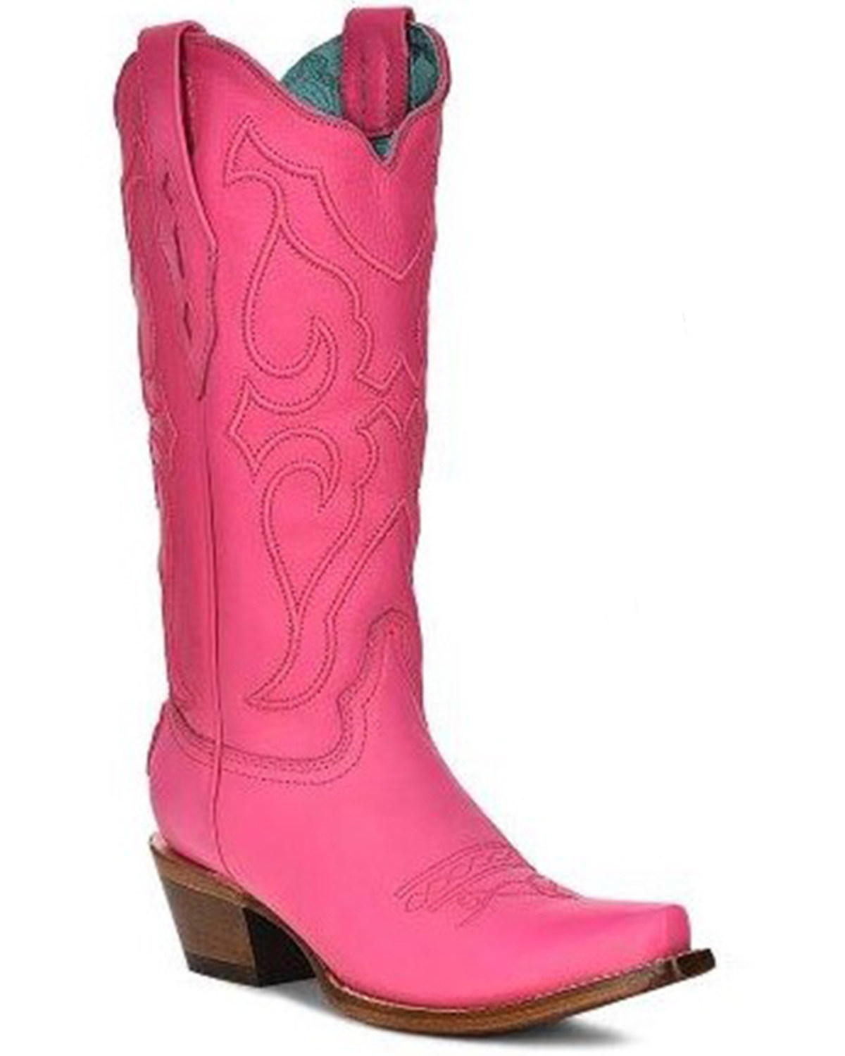 Corral Women's Fuchsia Western Boots - Snip Toe