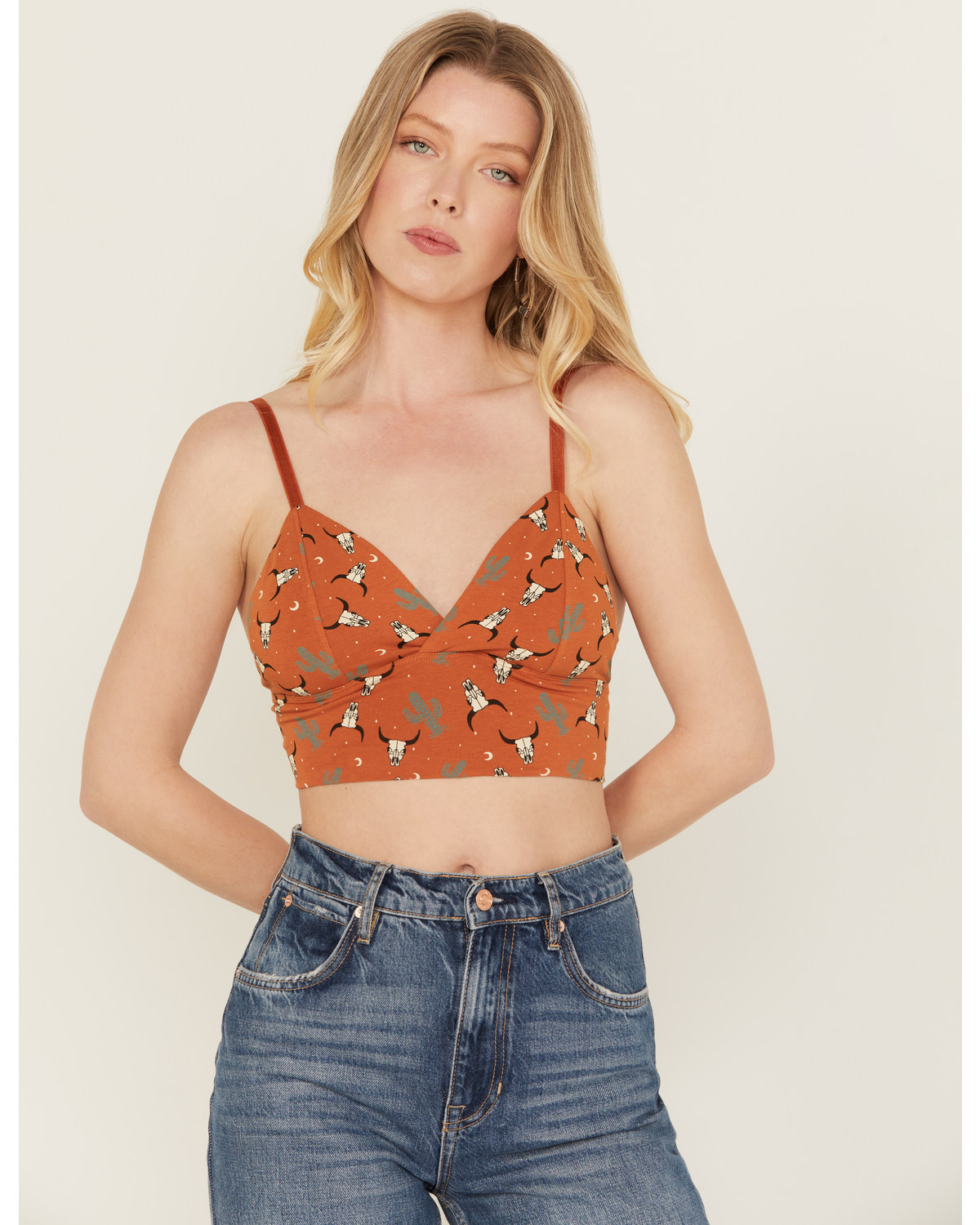 Discreture Women's Longline Desert Bralette