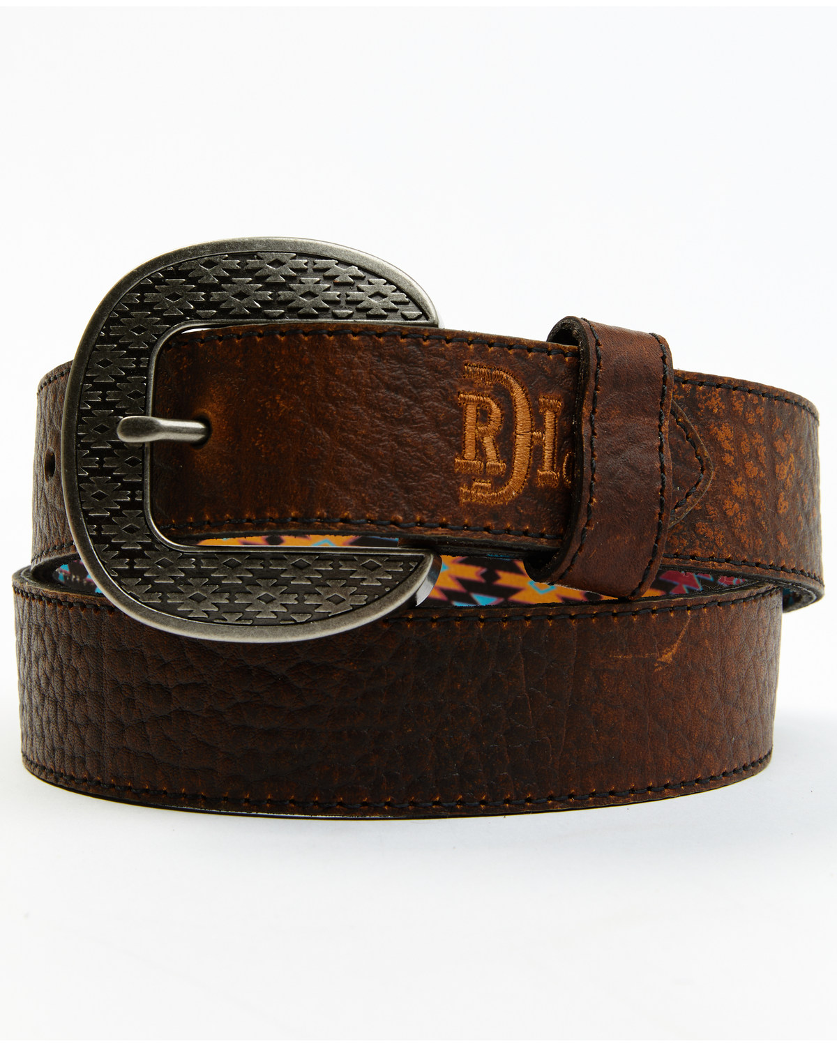 Red Dirt Hat Co. Men's Bison Leather Belt
