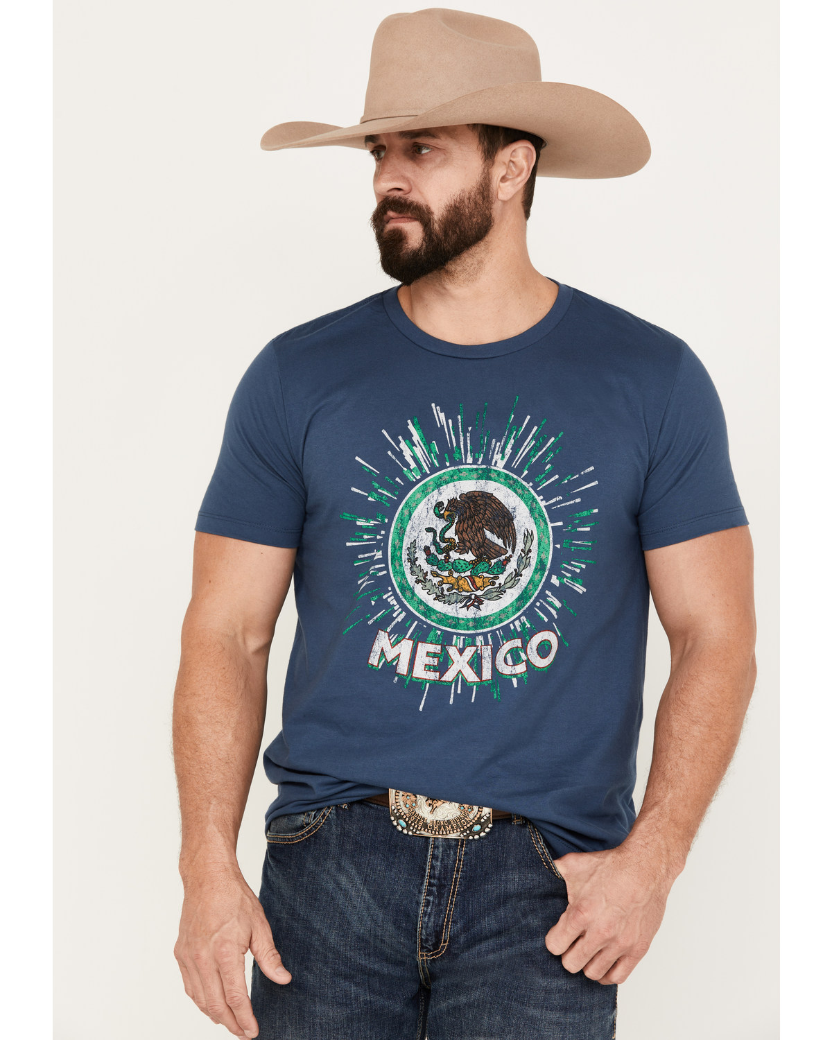 Cody James Men's Burst Short Sleeve Graphic T-Shirt