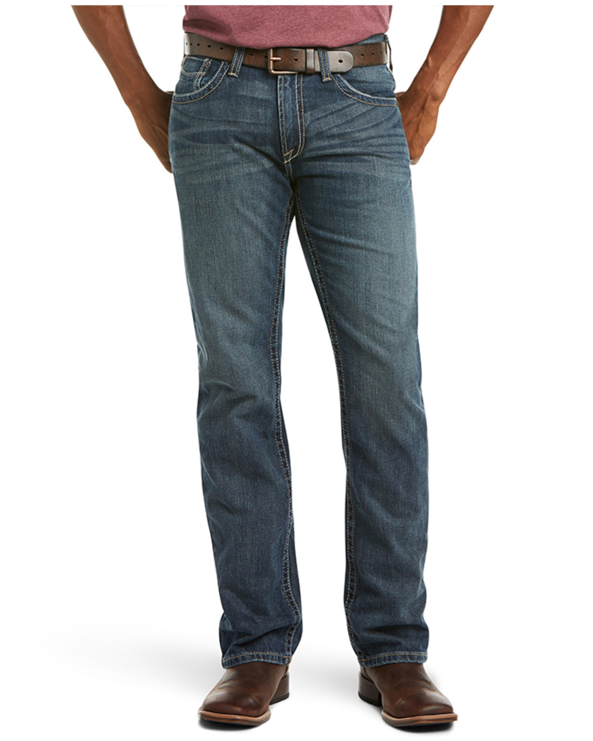 Ariat Men's M5 Slim Deadrun Stackable Straight Leg Jeans - Big