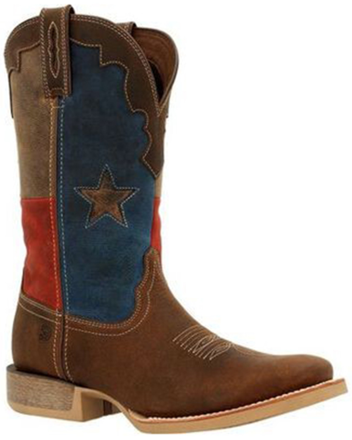 Durango Men's Rebel Pro Texas Flag Western Boots - Broad Square Toe