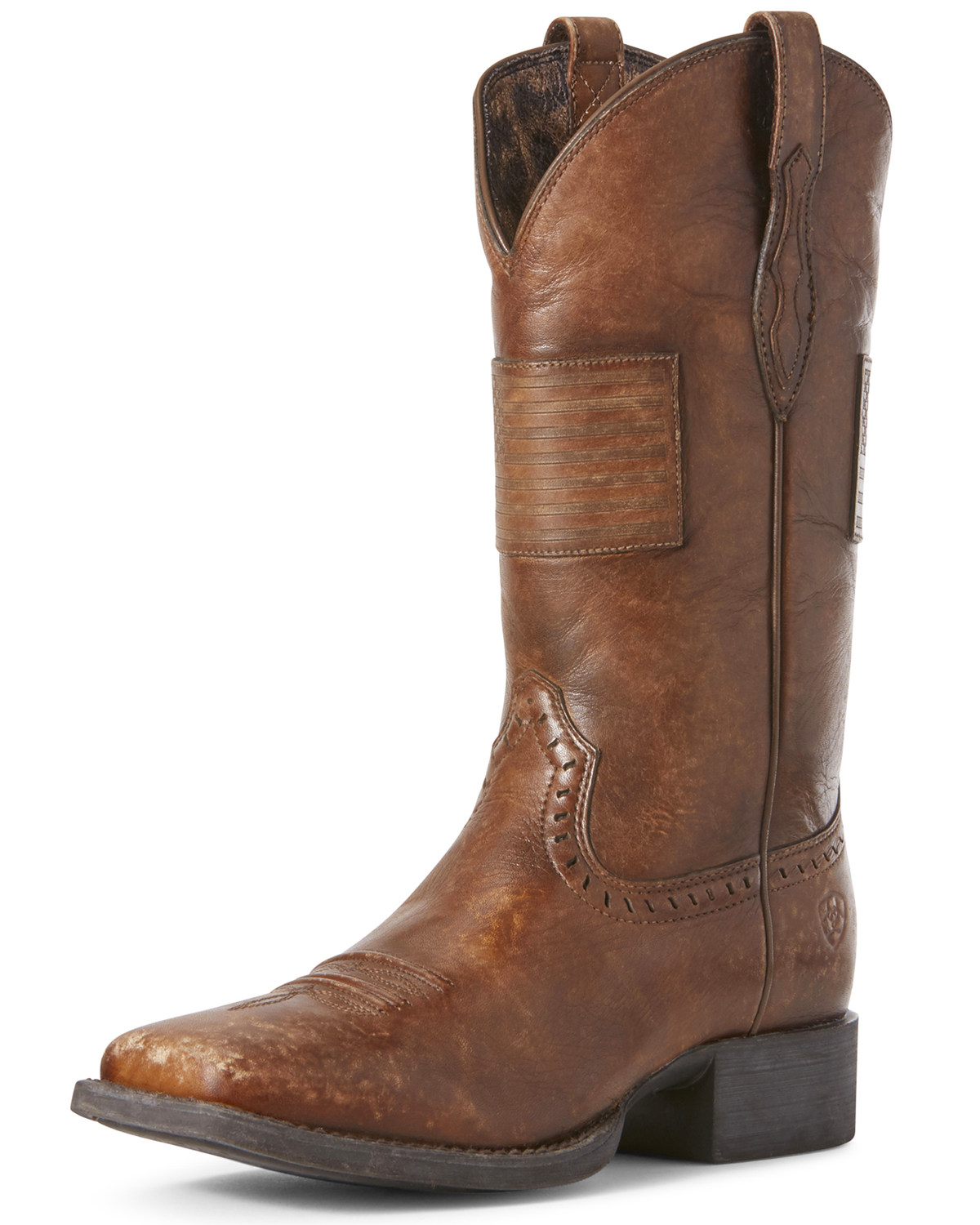 ariat women's round up square toe western boots