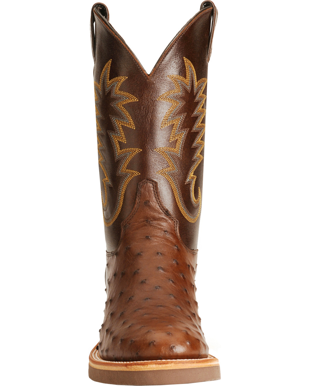 ErsA z Group l justin full quill ostrich boots